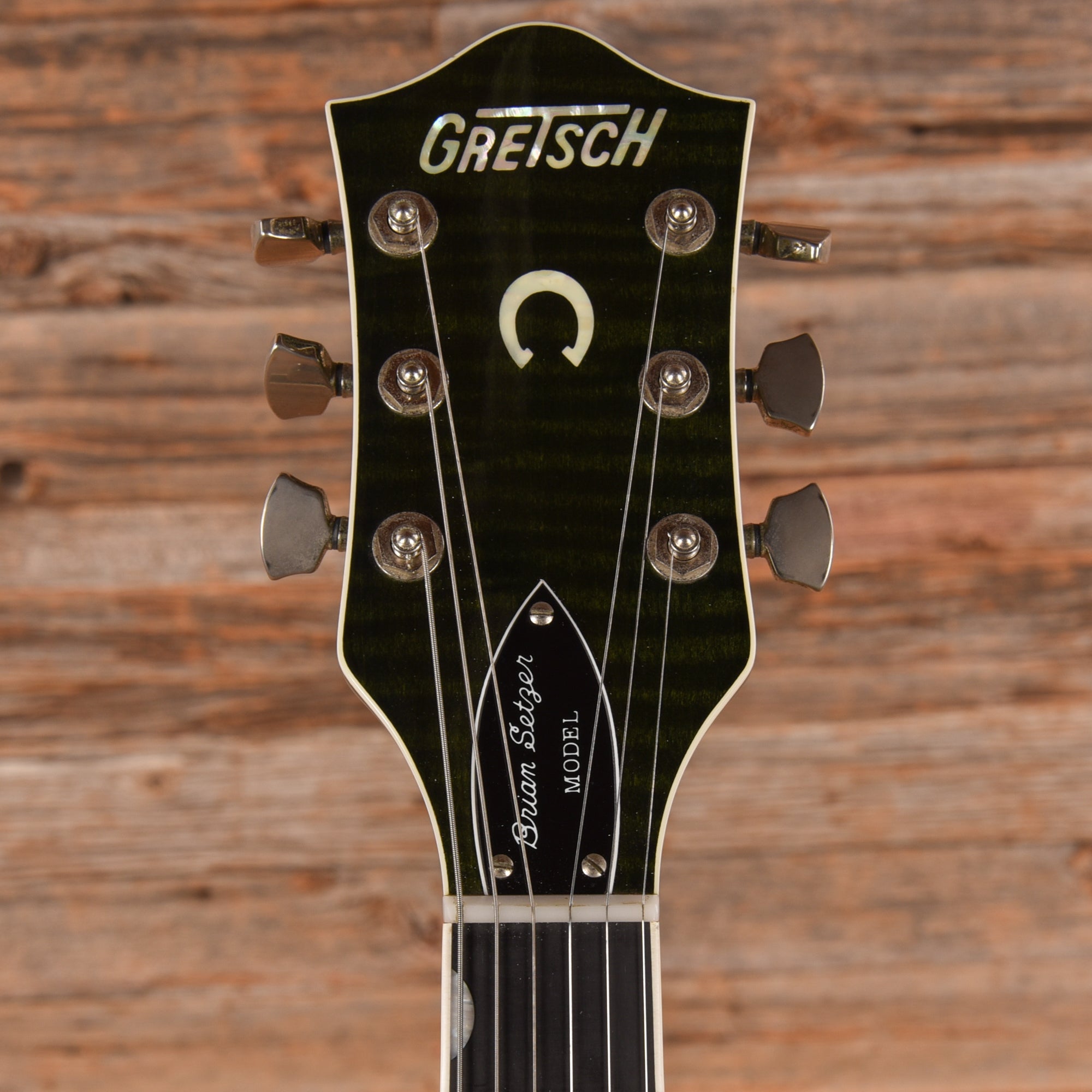 Gretsch G6120SSU Brian Setzer Nashville Green 2004 Electric Guitars / Hollow Body