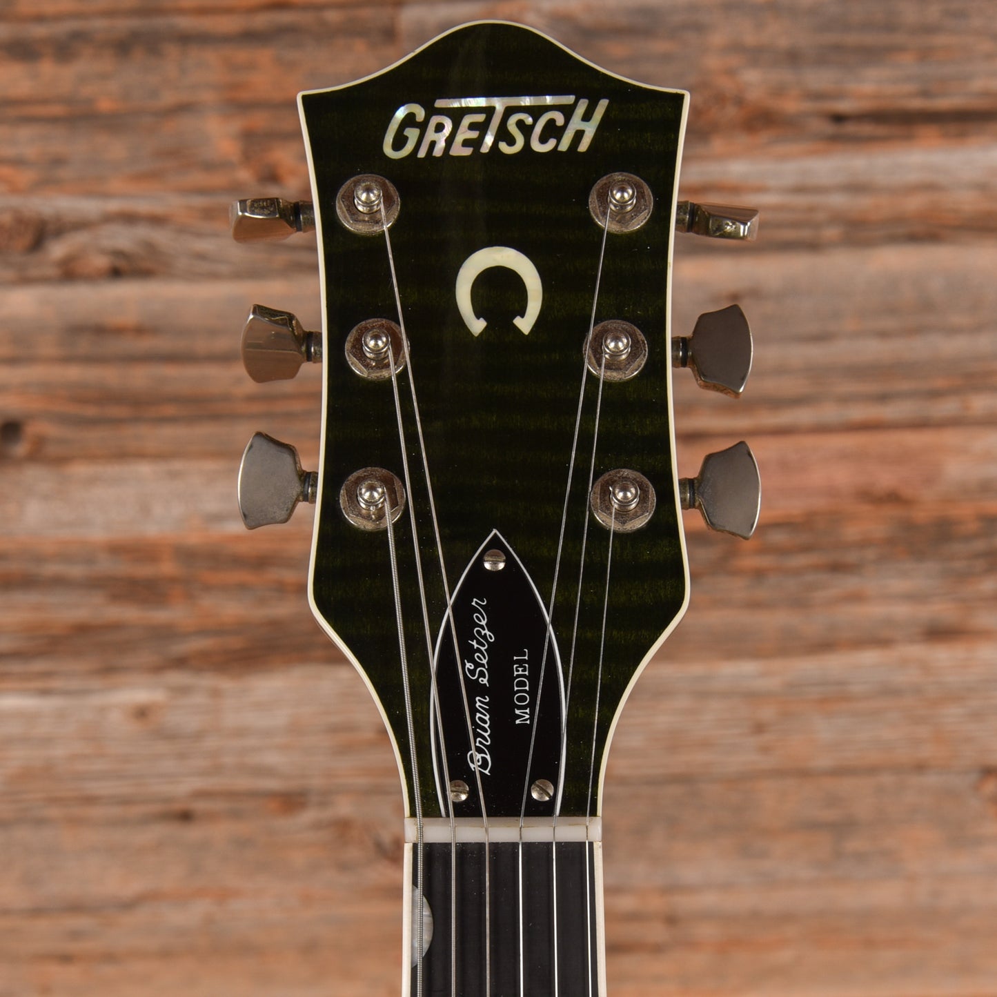 Gretsch G6120SSU Brian Setzer Nashville Green 2004 Electric Guitars / Hollow Body