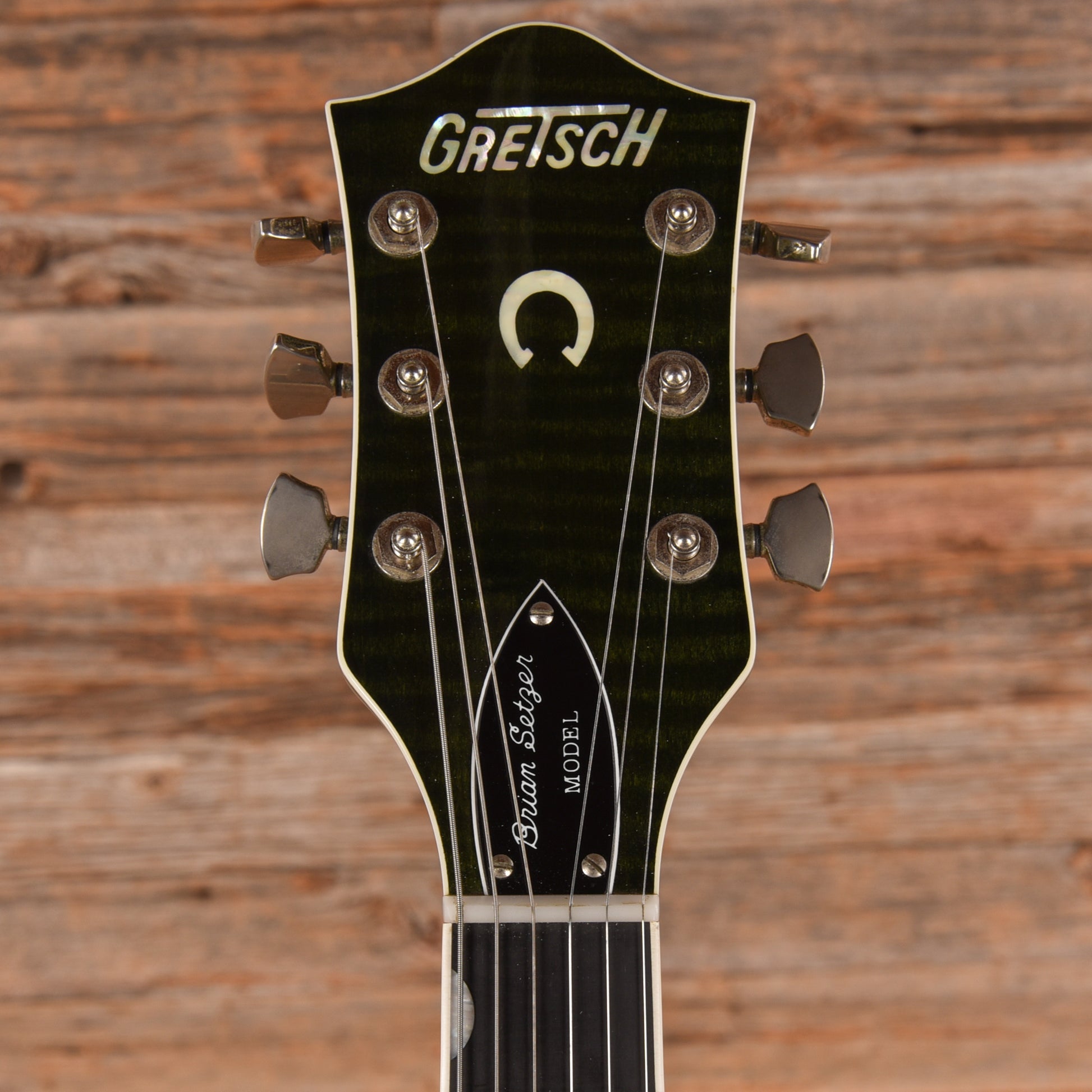 Gretsch G6120SSU Brian Setzer Nashville Green 2004 Electric Guitars / Hollow Body