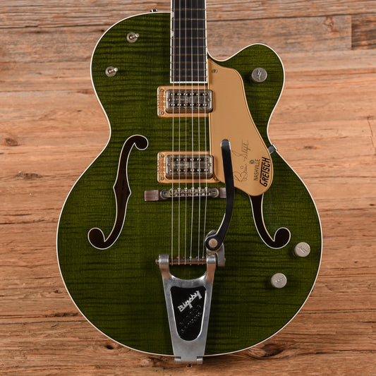 Gretsch G6120SSU Brian Setzer Nashville Green 2004 Electric Guitars / Hollow Body