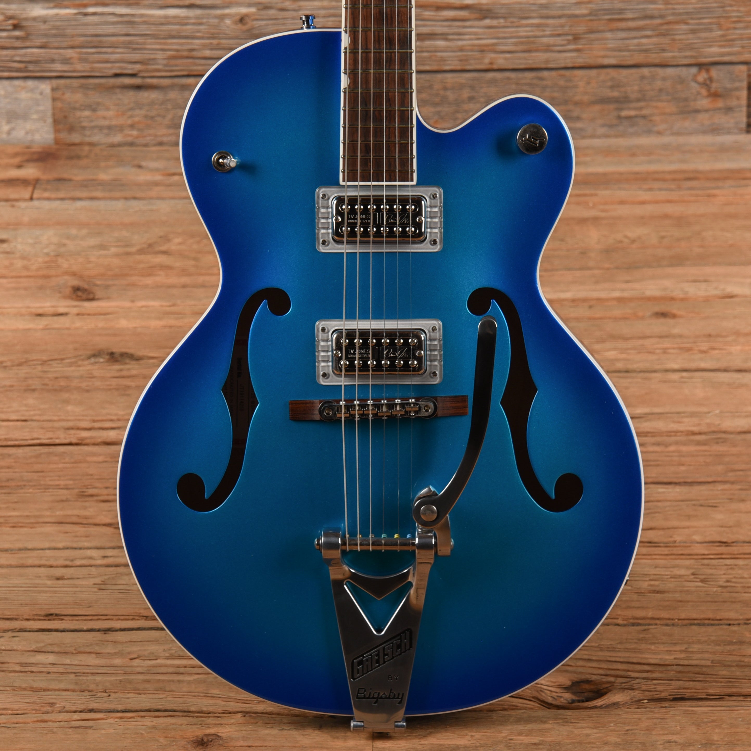 Gretsch G6120T-HR Brian Setzer Hot Rod Candy Blue Burst Electric Guitars / Hollow Body