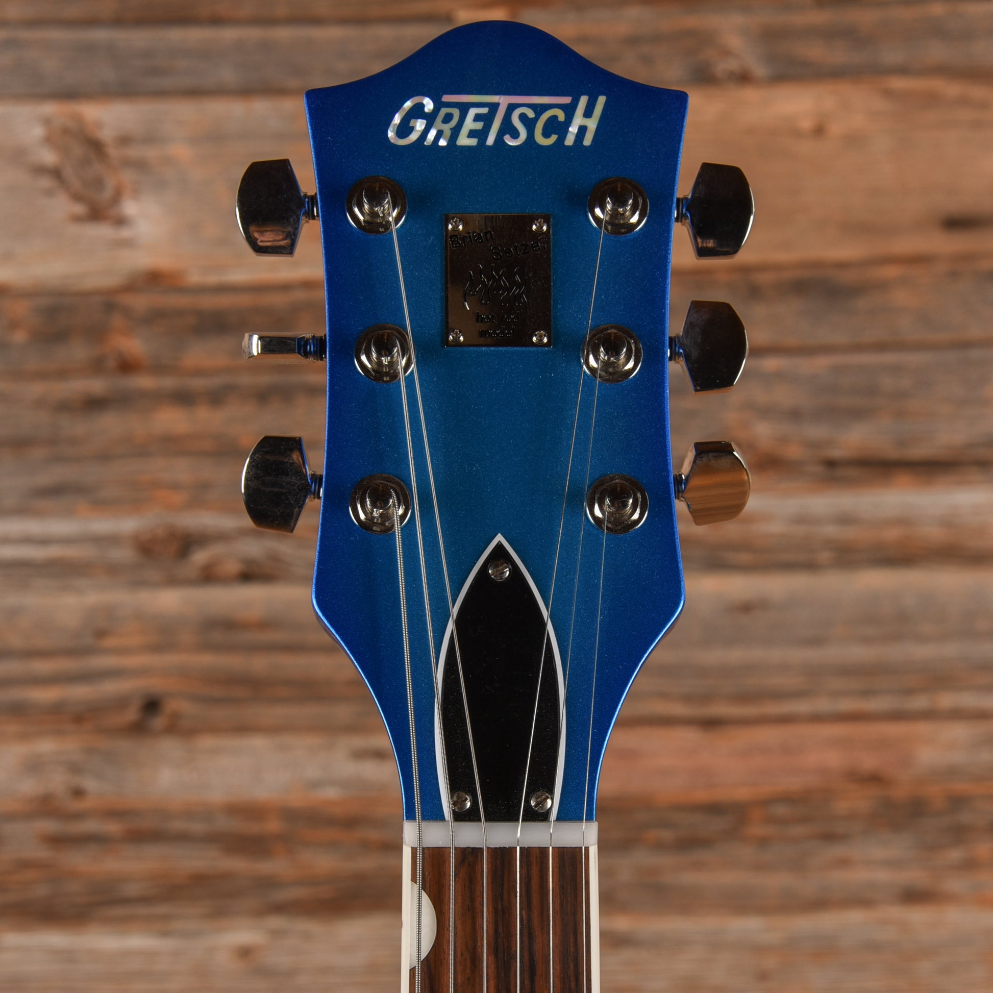 Gretsch G6120T-HR Brian Setzer Hot Rod Candy Blue Burst Electric Guitars / Hollow Body