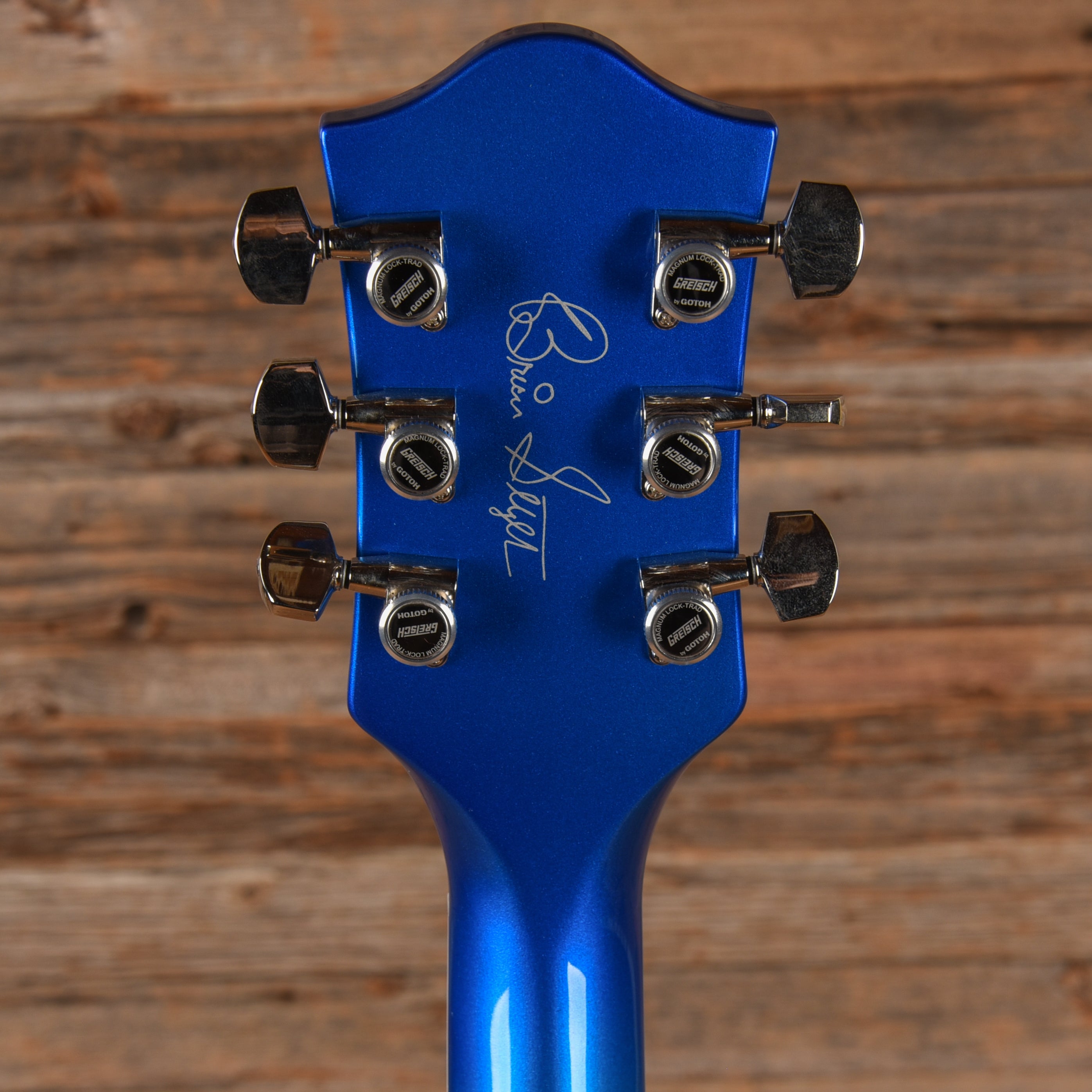 Gretsch G6120T-HR Brian Setzer Hot Rod Candy Blue Burst Electric Guitars / Hollow Body