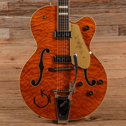 Gretsch G6120TGQM-56 LTD Roundup Orange 2024 Electric Guitars / Hollow Body
