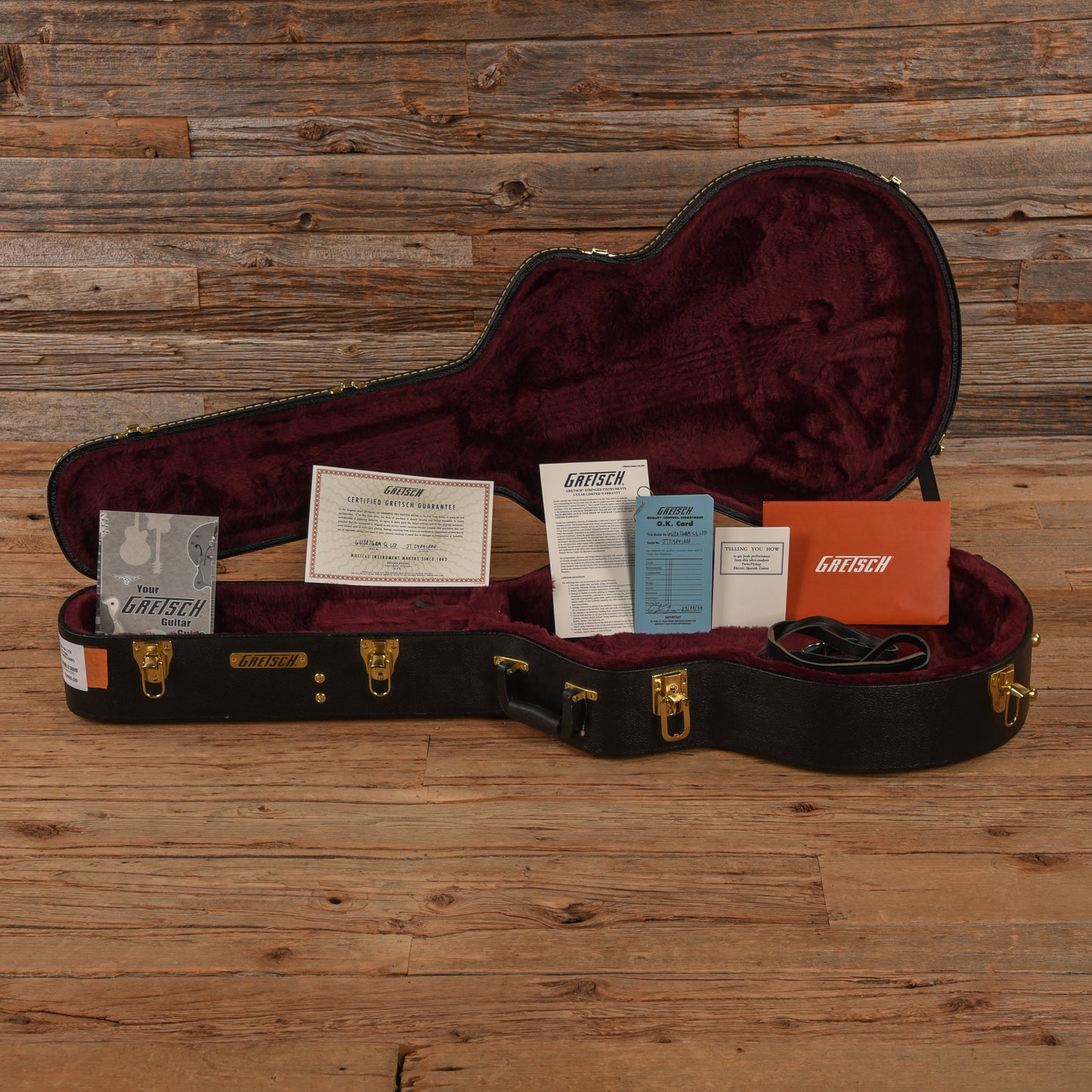 Gretsch G6120TGQM-56 LTD Roundup Orange 2024 Electric Guitars / Hollow Body