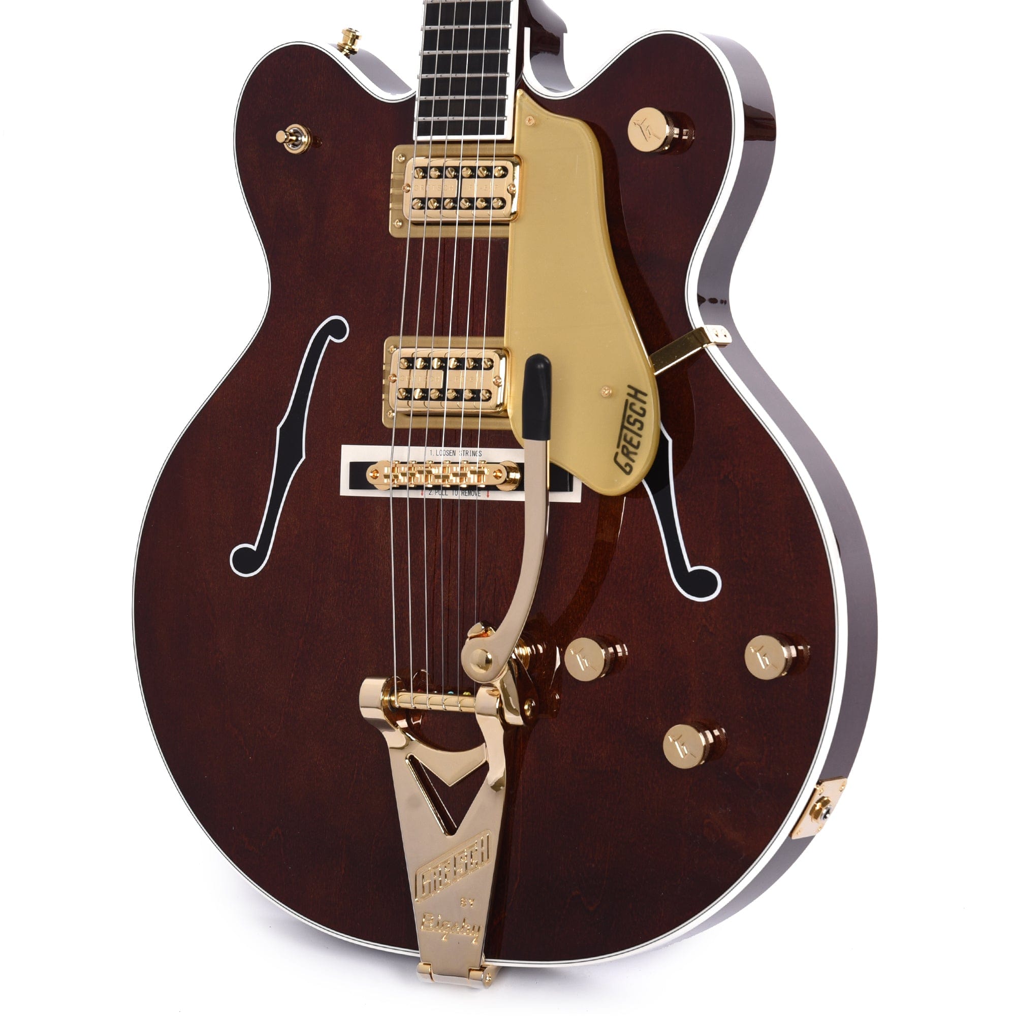 Gretsch G6122TG Players Edition Country Gentleman Hollow Body Walnut Stain w/Bigsby Electric Guitars / Hollow Body