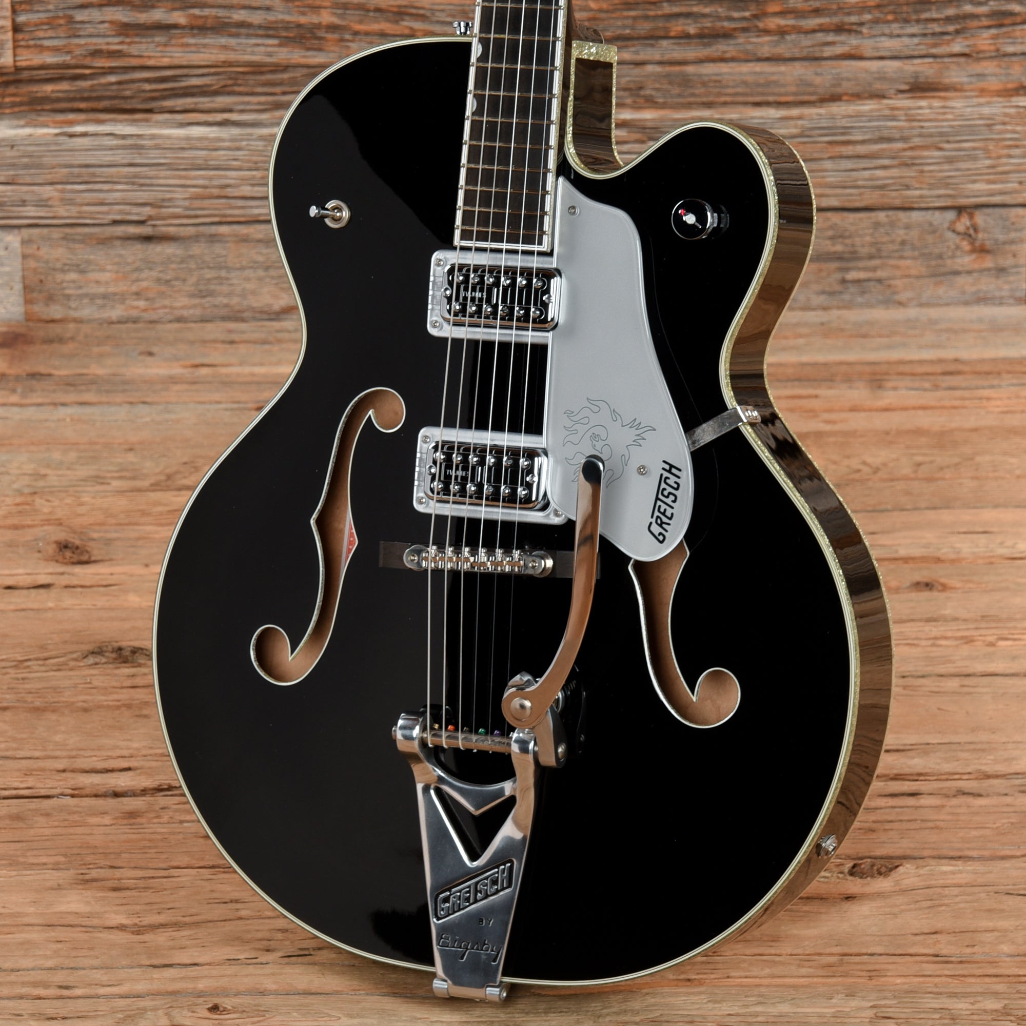 Gretsch G6136SLBP Brian Setzer Black Phoenix Black 2014 Electric Guitars / Hollow Body