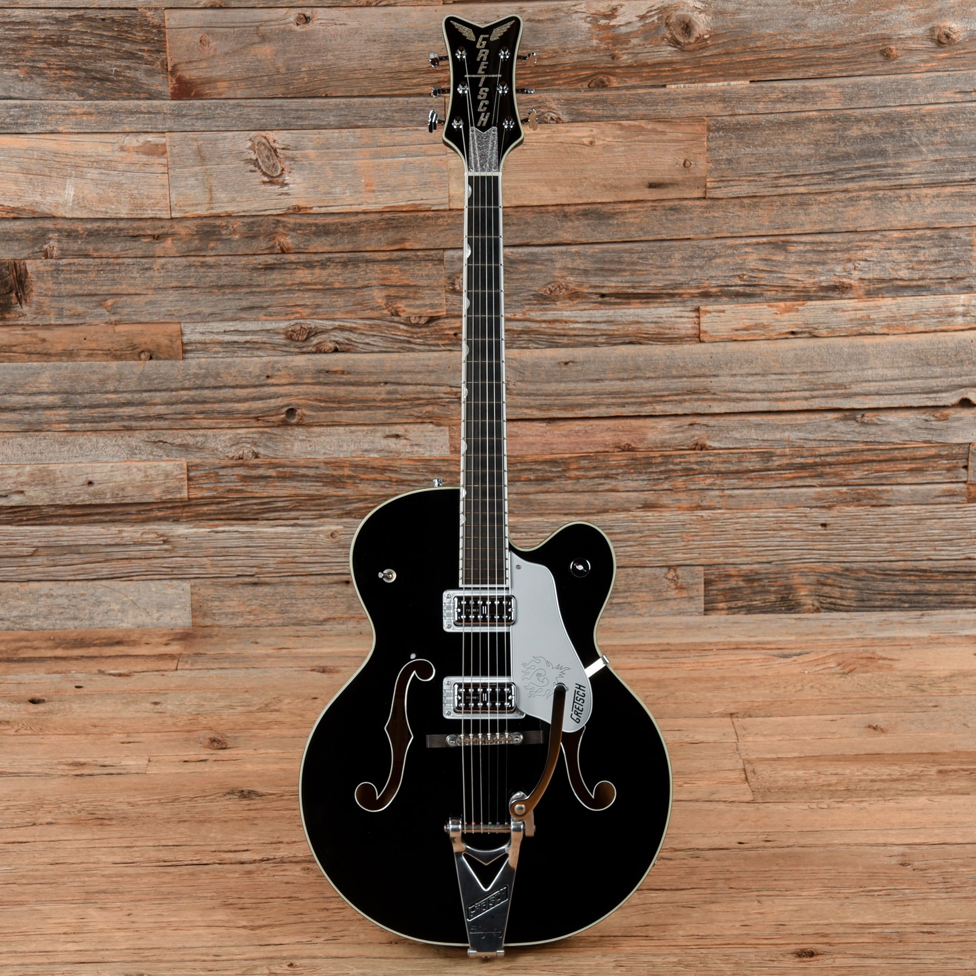 Gretsch G6136SLBP Brian Setzer Black Phoenix Black 2014 Electric Guitars / Hollow Body