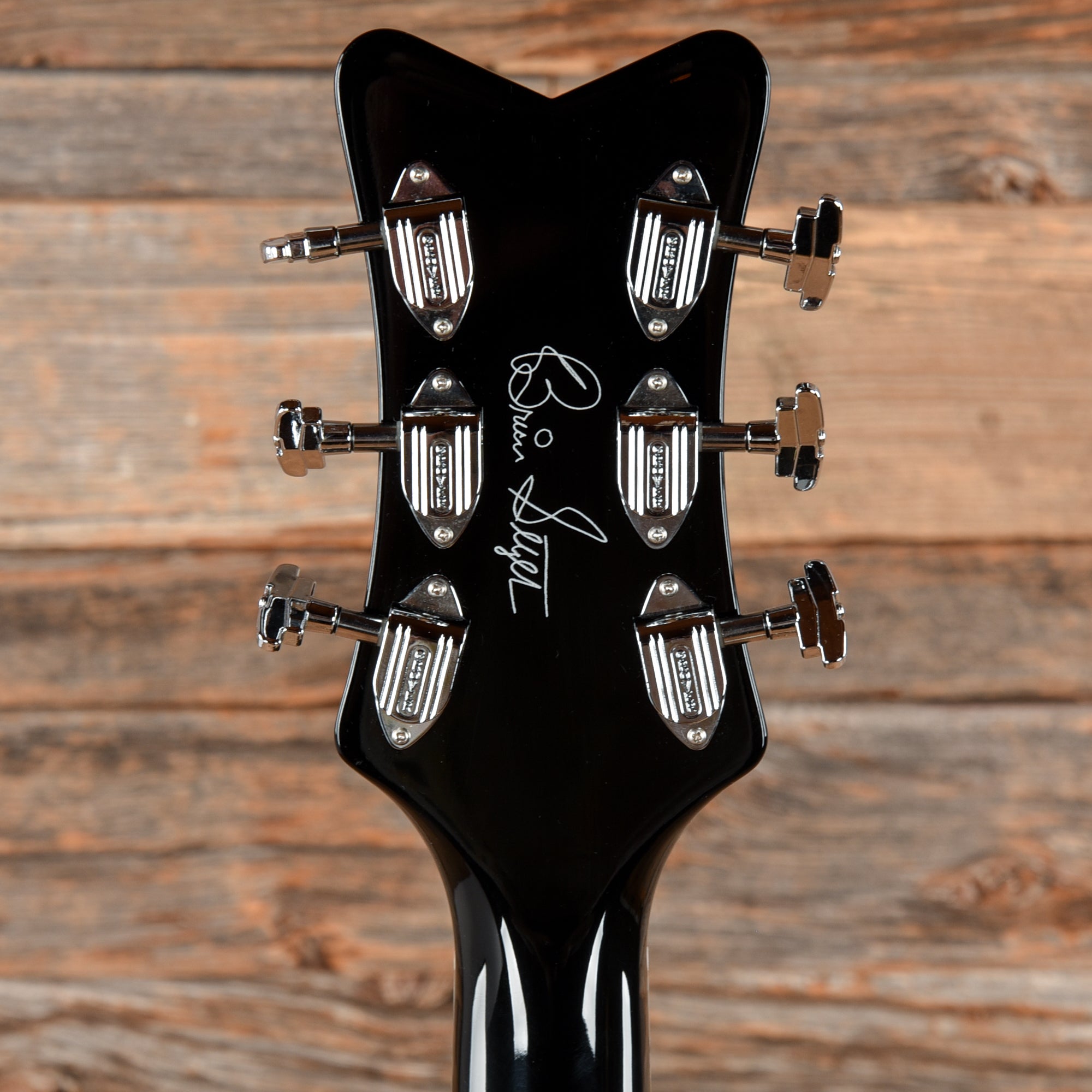 Gretsch G6136SLBP Brian Setzer Black Phoenix Black 2014 Electric Guitars / Hollow Body