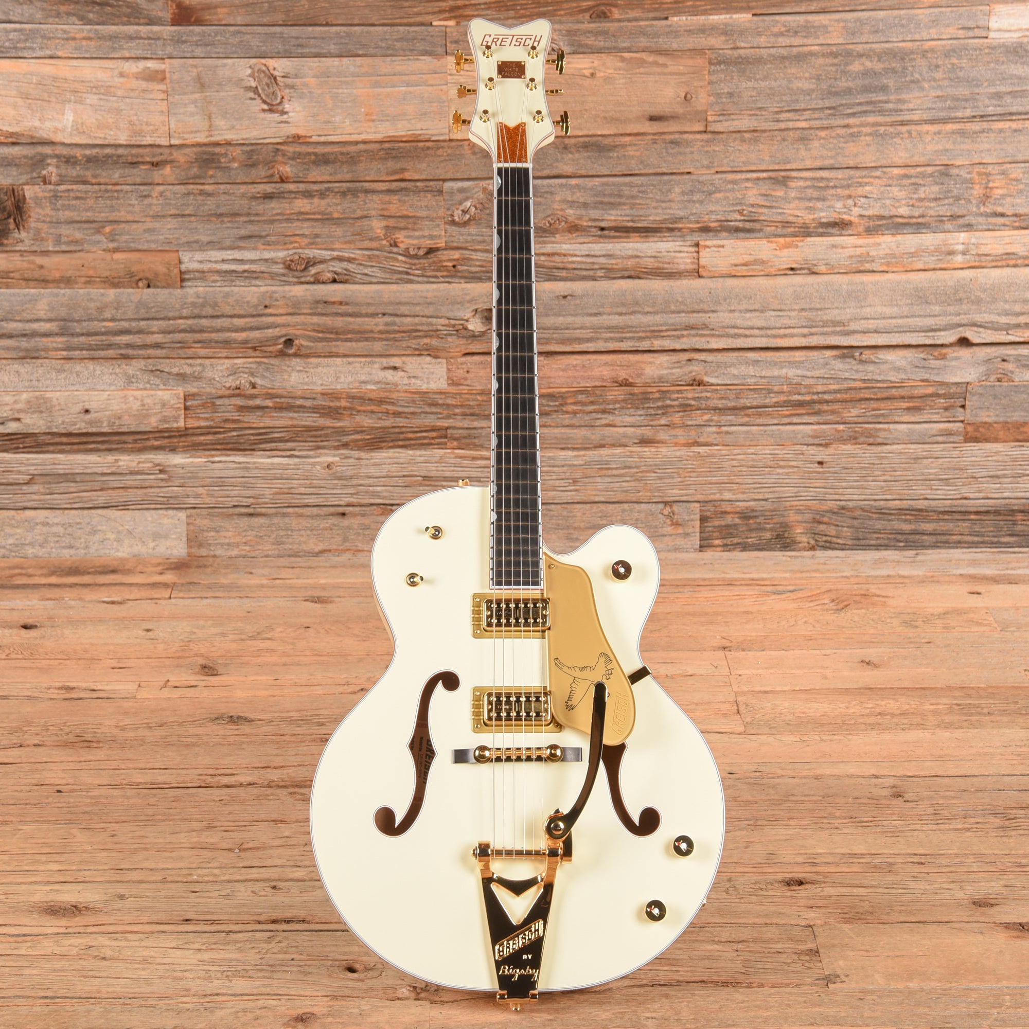 Gretsch G6136T-59 Vintage Select '59 Falcon with Bigsby White 2024 Electric Guitars / Hollow Body