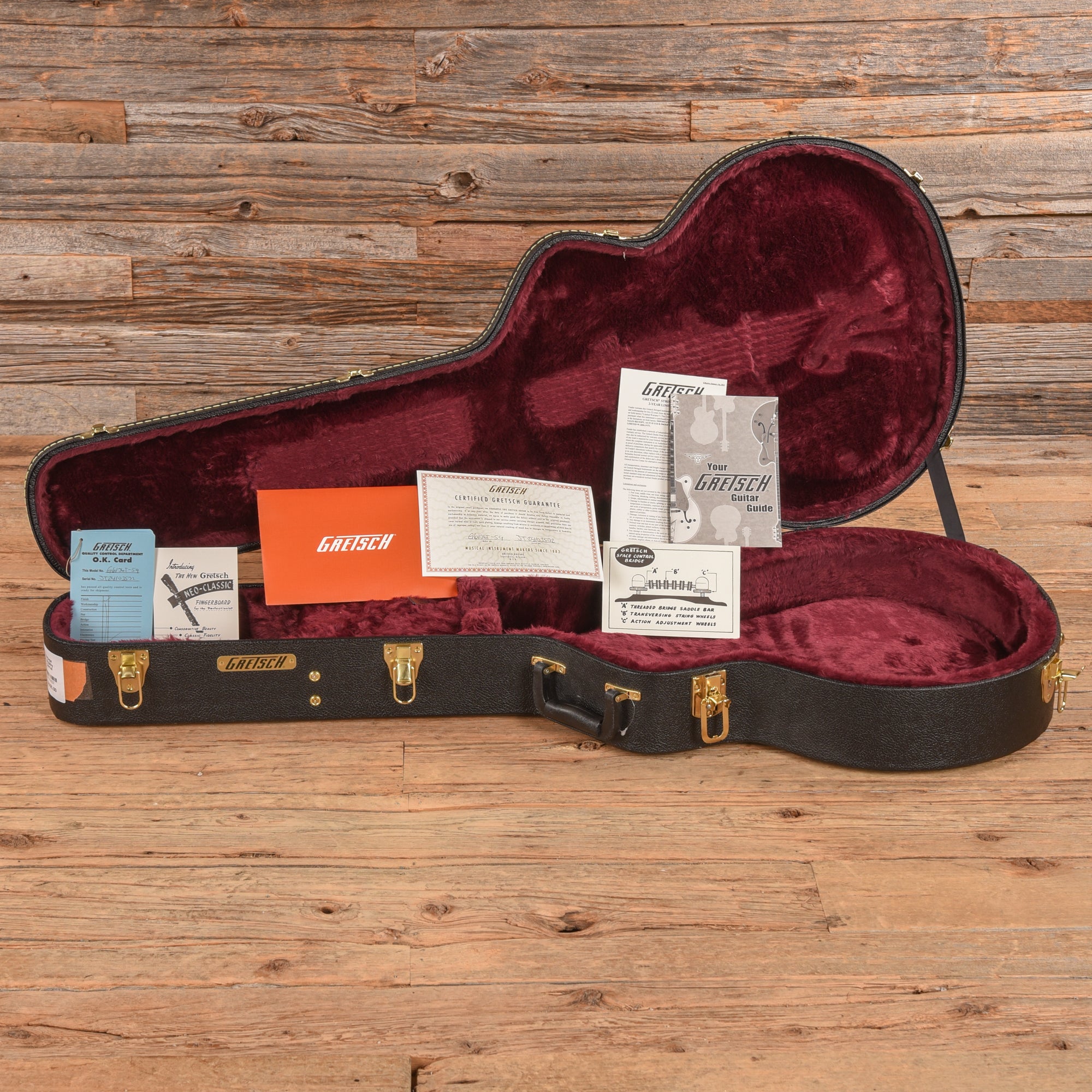 Gretsch G6136T-59 Vintage Select '59 Falcon with Bigsby White 2024 Electric Guitars / Hollow Body