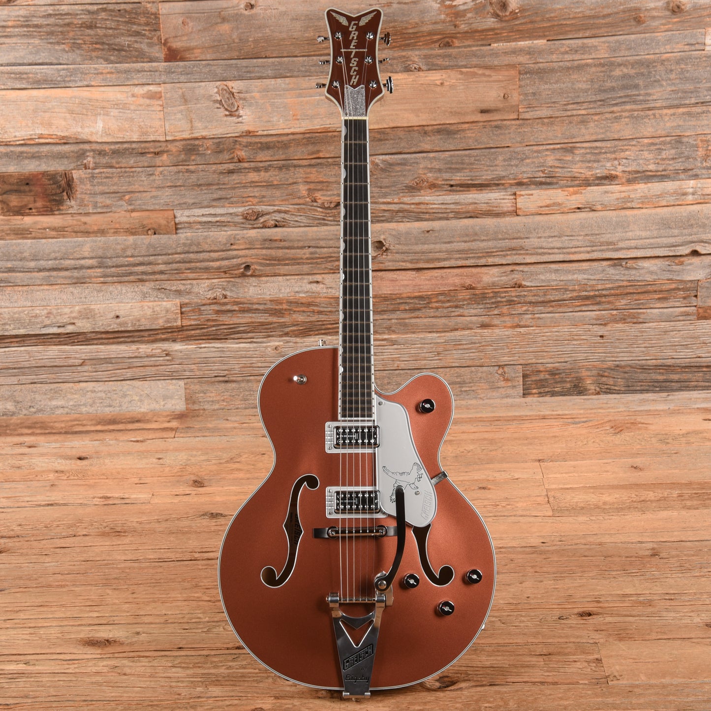 Gretsch G6136T Limited Edition Falcon with Bigsby Two-Tone Copper/Sahara Metallic 2020 Electric Guitars / Hollow Body