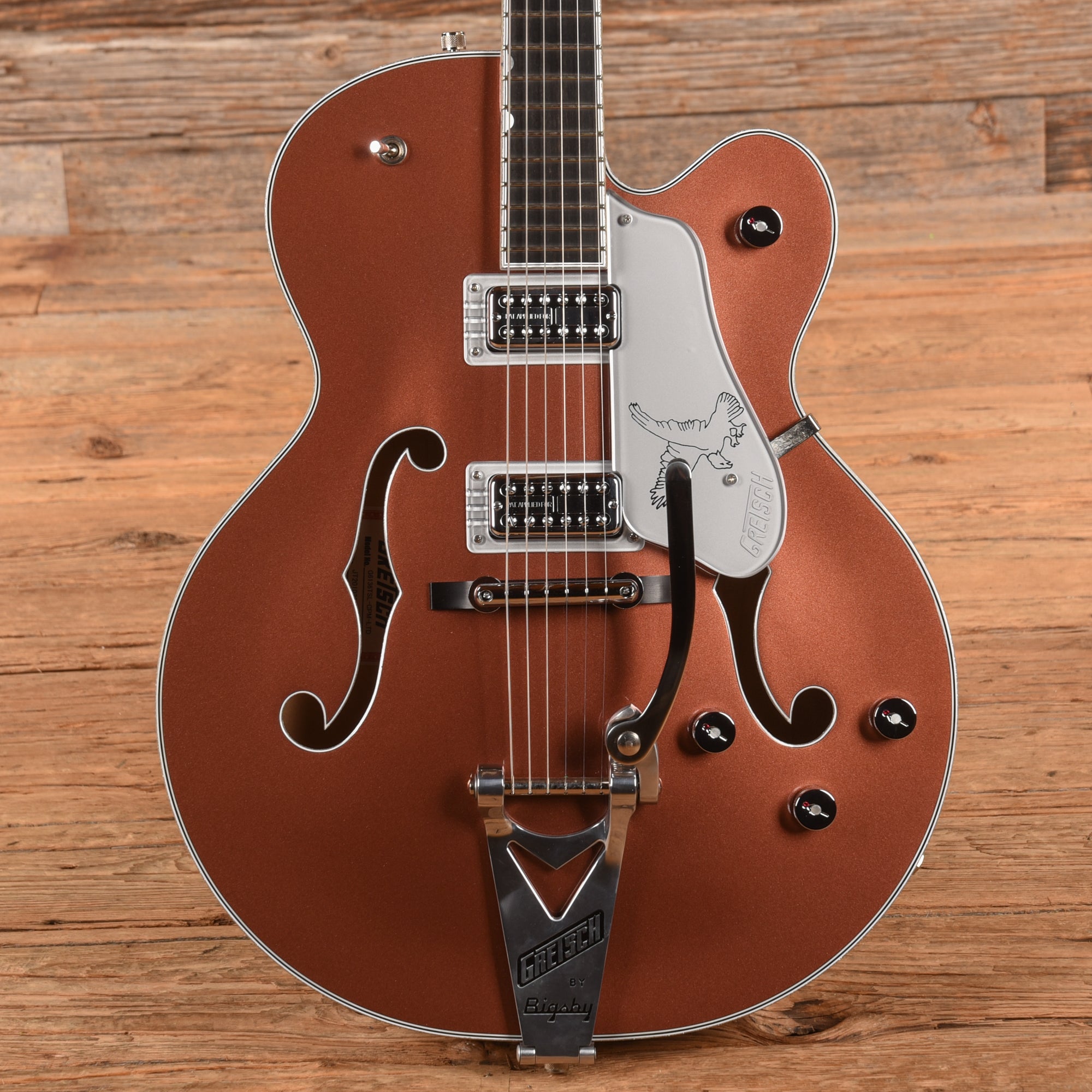 Gretsch G6136T Limited Edition Falcon with Bigsby Two-Tone Copper/Sahara Metallic 2020 Electric Guitars / Hollow Body