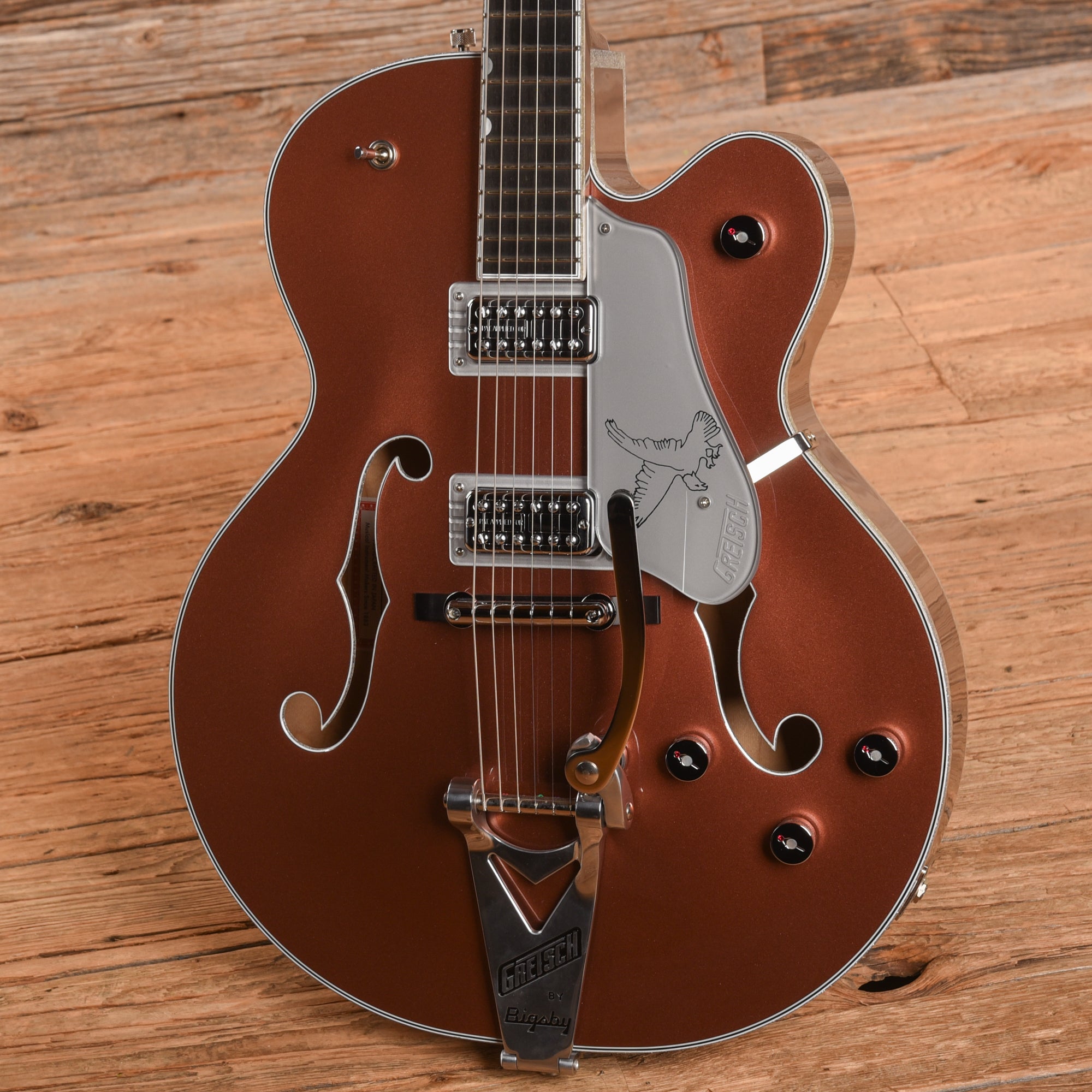 Gretsch G6136T Limited Edition Falcon with Bigsby Two-Tone Copper/Sahara Metallic 2020 Electric Guitars / Hollow Body