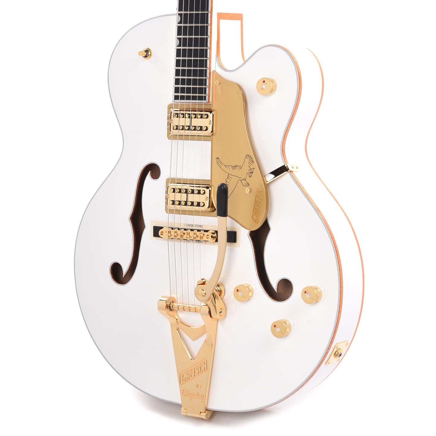 Gretsch G6136TG Players Edition White Falcon Hollow Body Electric Guitars / Hollow Body
