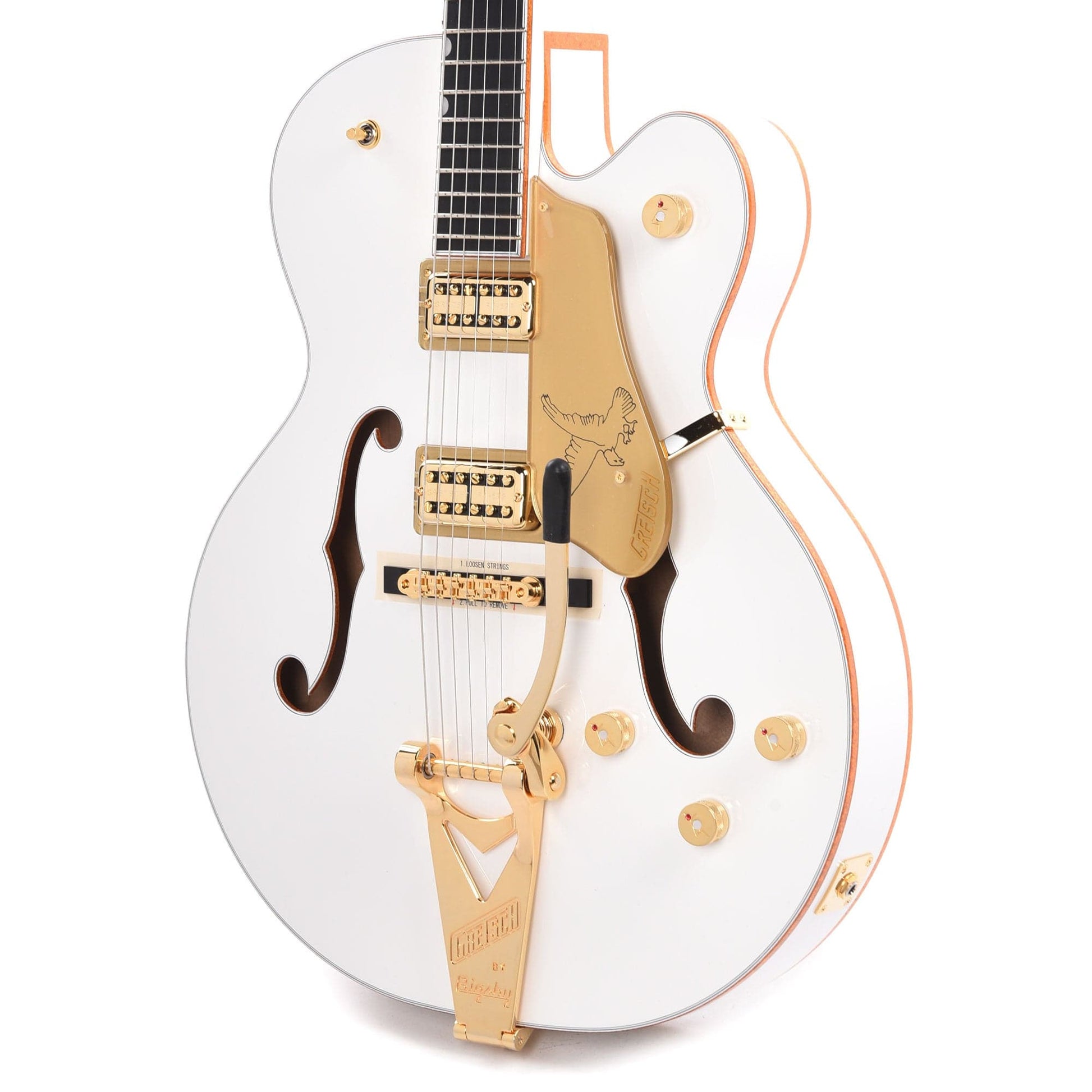 Gretsch G6136TG Players Edition White Falcon Hollow Body Electric Guitars / Hollow Body