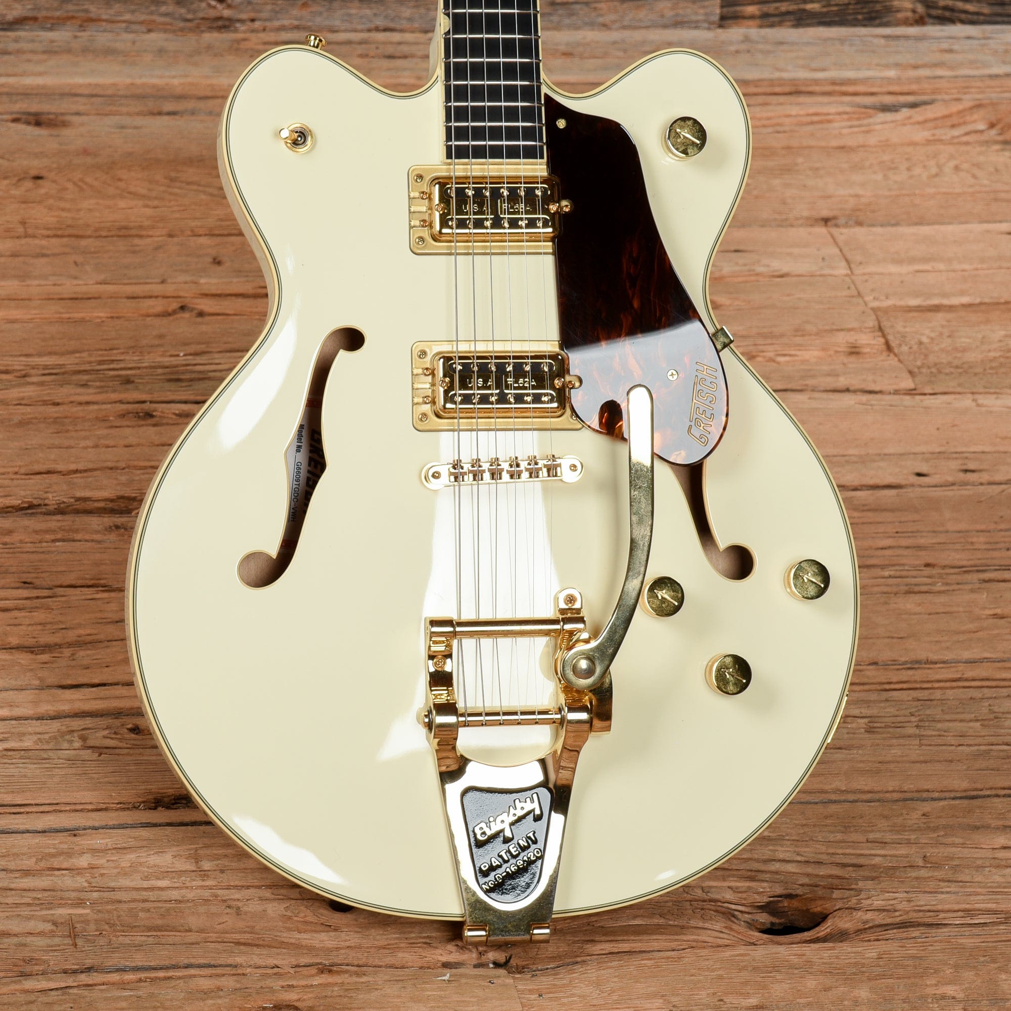 Gretsch G6609TG Players Edition Broadkaster White 2017 Electric Guitars / Hollow Body