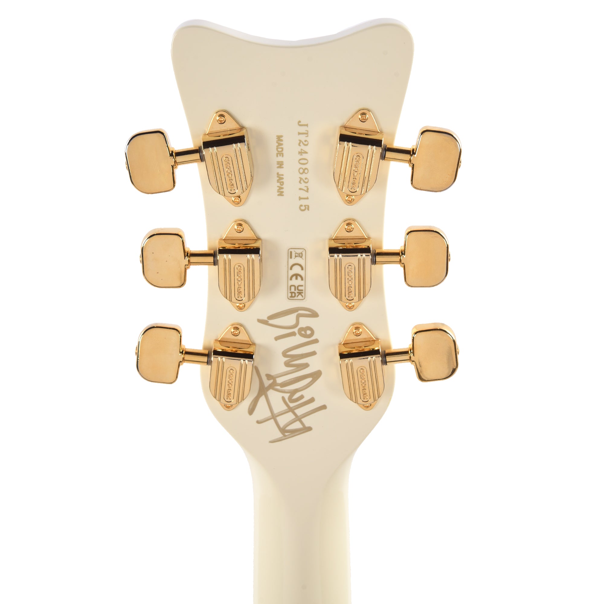 Gretsch G8424T Billy Duffy Signature Falcon LTD Hollow Body with Bigsby Vintage White Lacquer Electric Guitars / Hollow Body