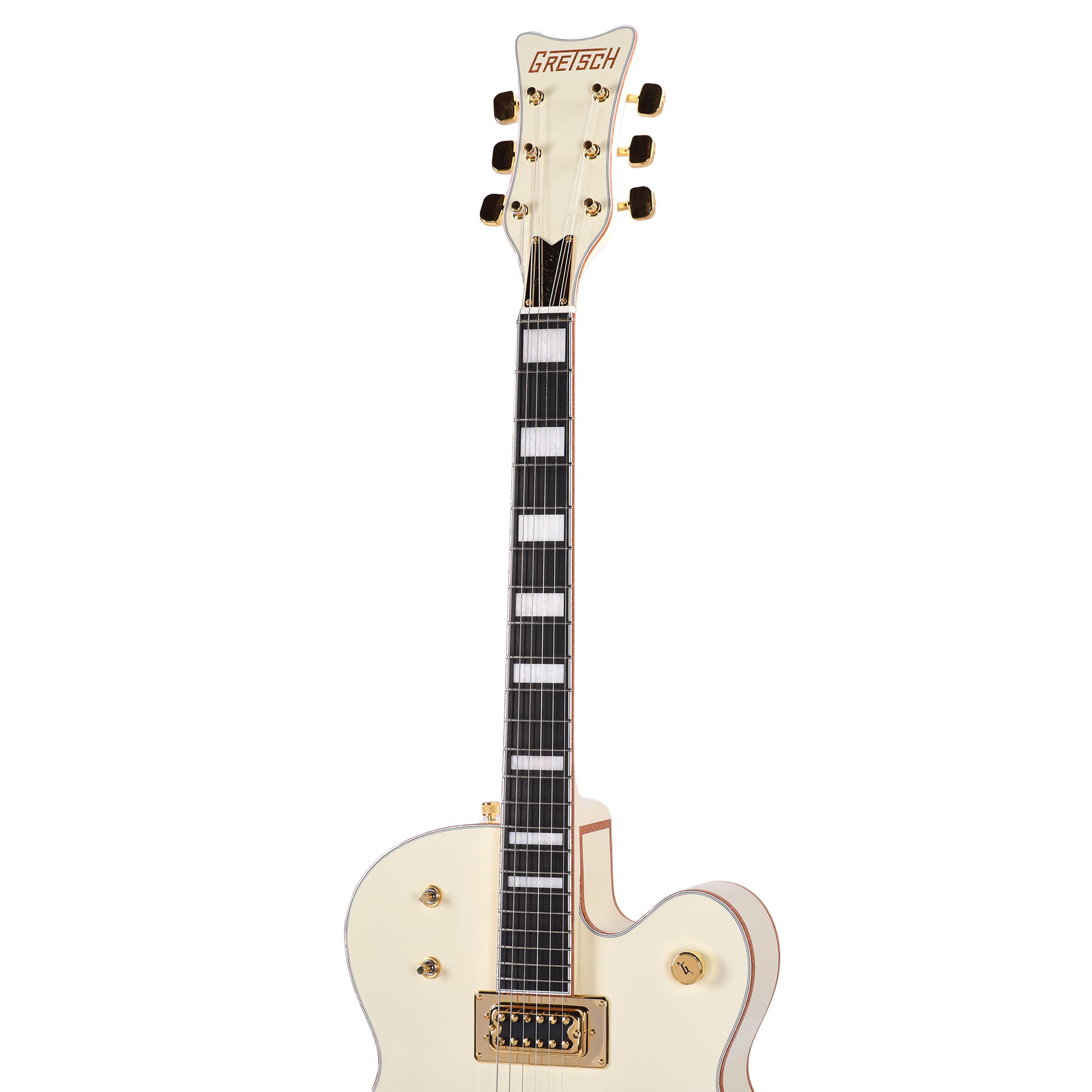 Gretsch G8424T Billy Duffy Signature Falcon LTD Hollow Body with Bigsby Vintage White Lacquer Electric Guitars / Hollow Body