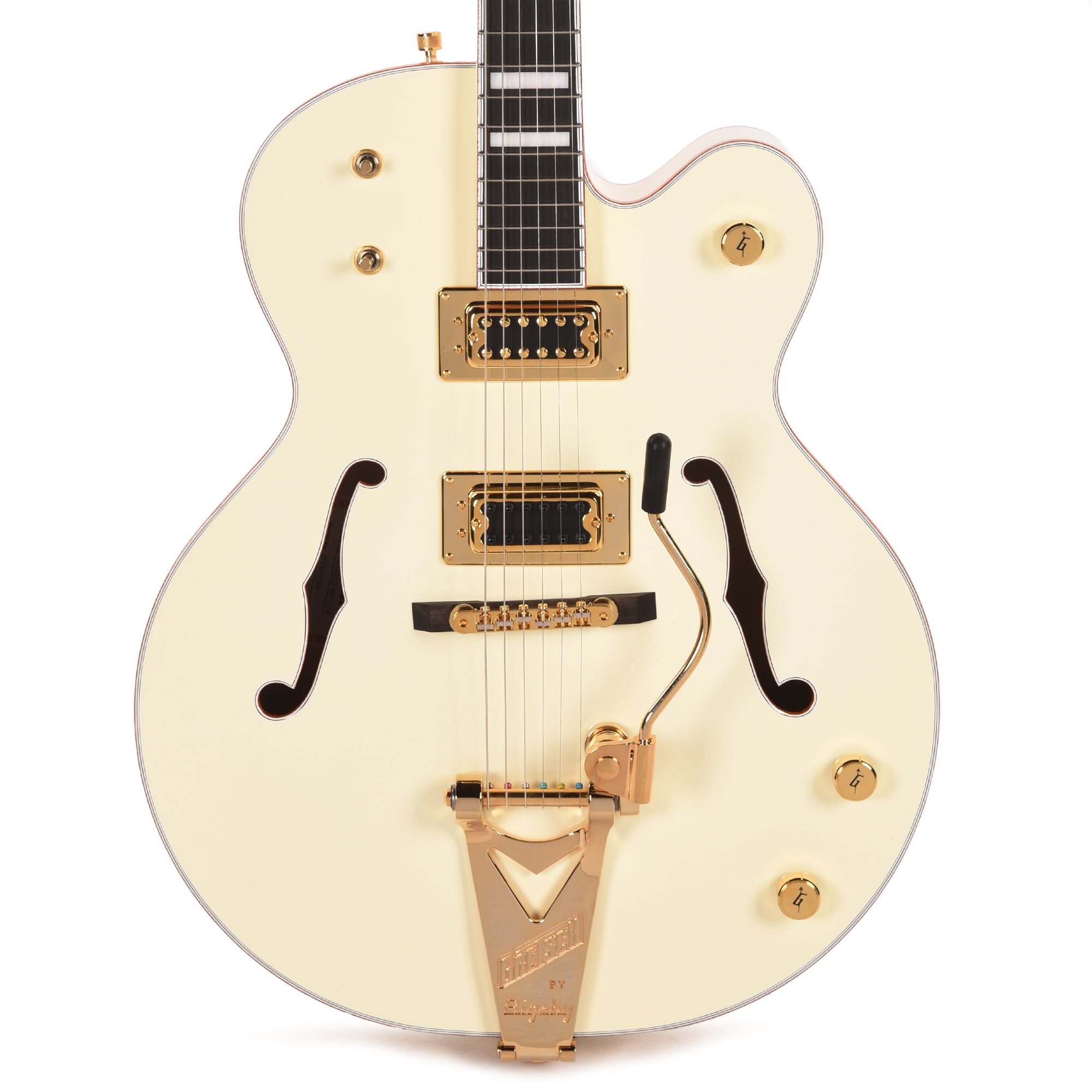 Gretsch G8424T Billy Duffy Signature Falcon LTD Hollow Body with Bigsby Vintage White Lacquer Electric Guitars / Hollow Body