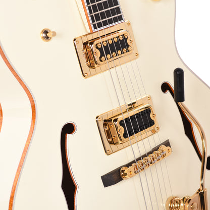 Gretsch G8424T Billy Duffy Signature Falcon LTD Hollow Body with Bigsby Vintage White Lacquer Electric Guitars / Hollow Body