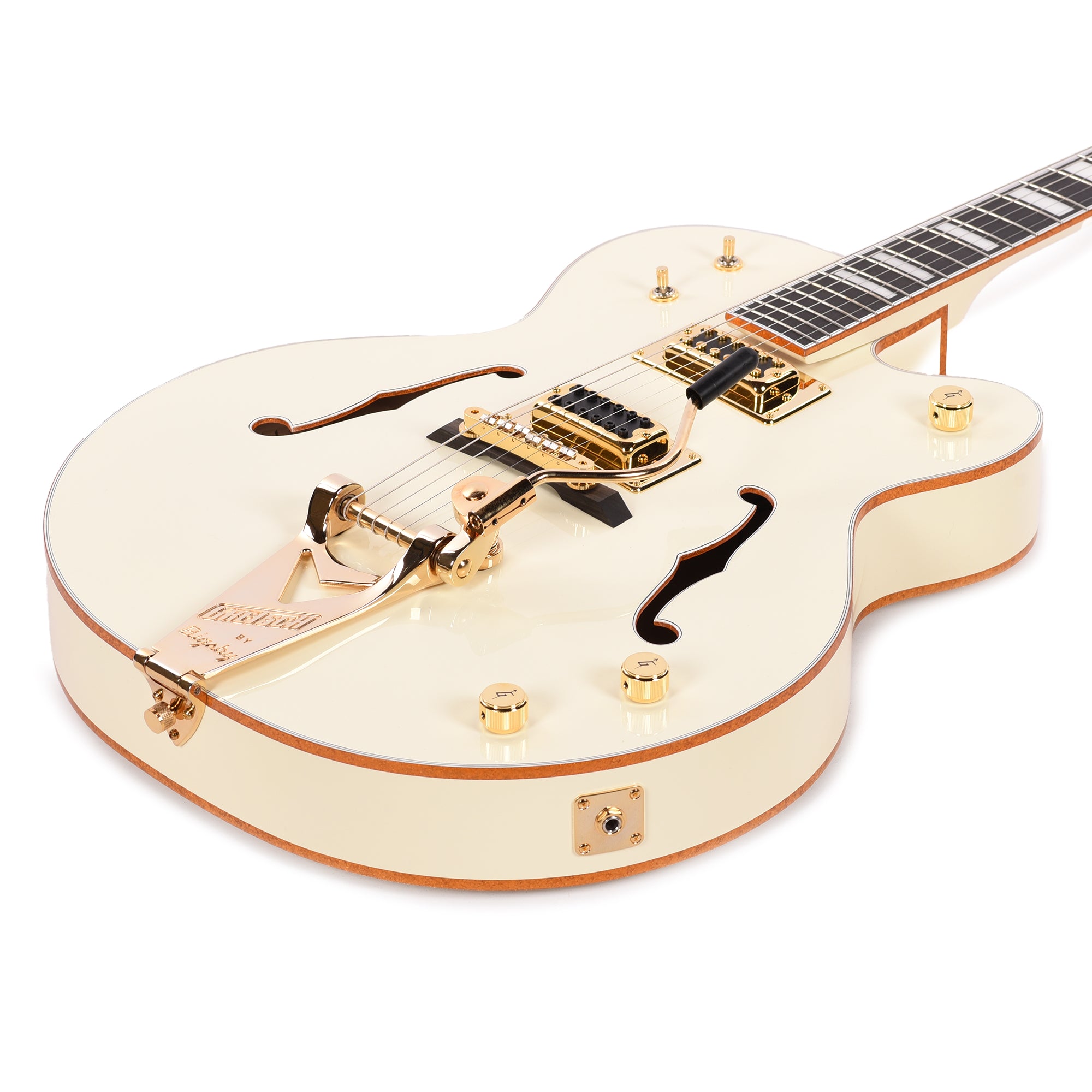 Gretsch G8424T Billy Duffy Signature Falcon LTD Hollow Body with Bigsby Vintage White Lacquer Electric Guitars / Hollow Body