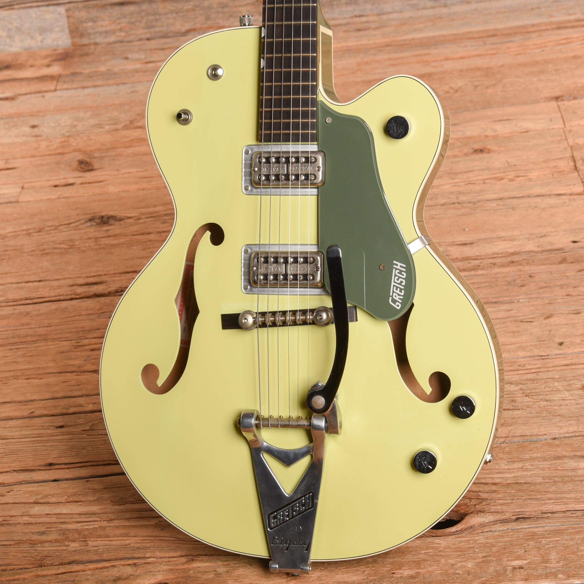 Gretsch Gretsch G6118T Anniversary with Bigsby Smoke Green 2004 Electric Guitars / Hollow Body