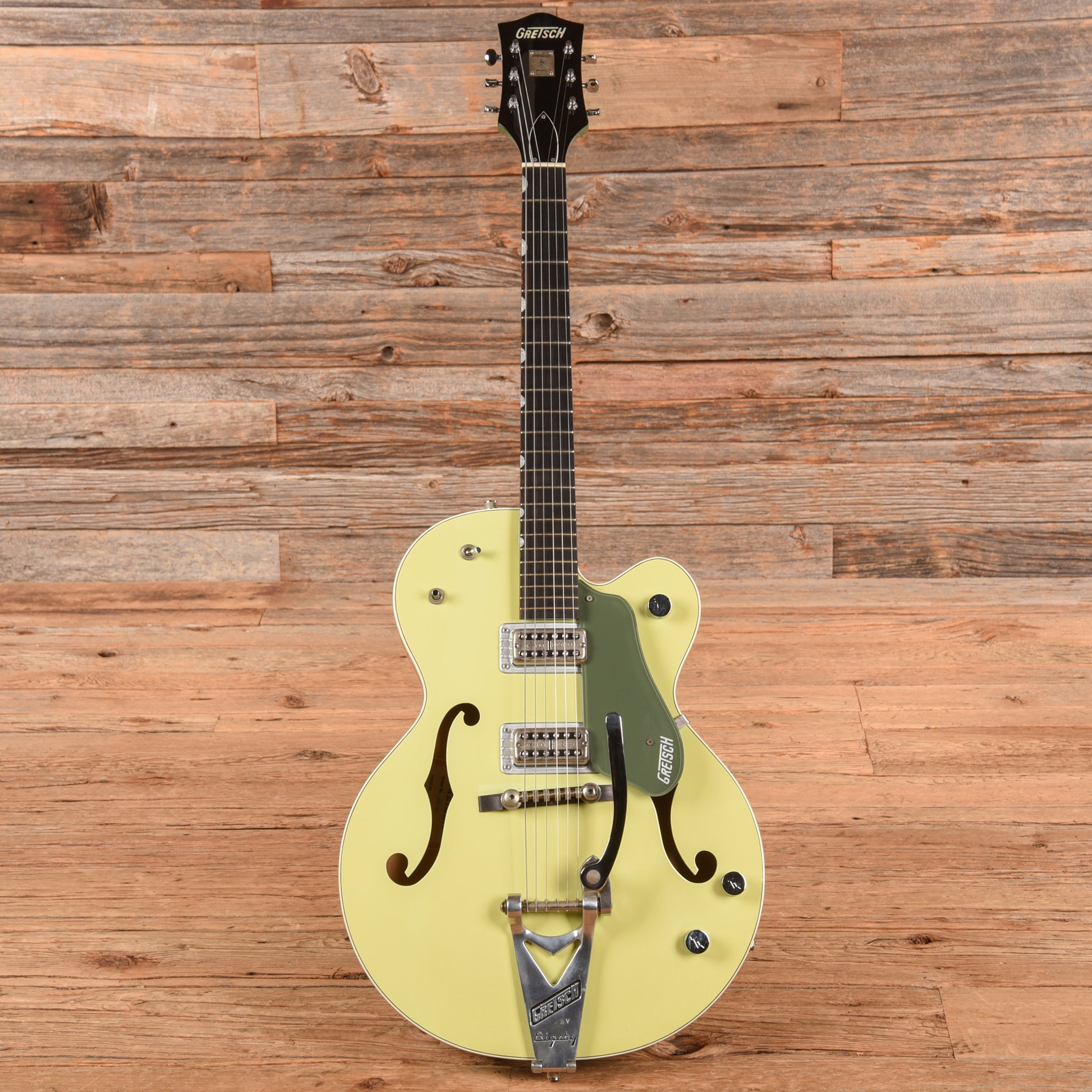 Gretsch Gretsch G6118T Anniversary with Bigsby Smoke Green 2004 Electric Guitars / Hollow Body