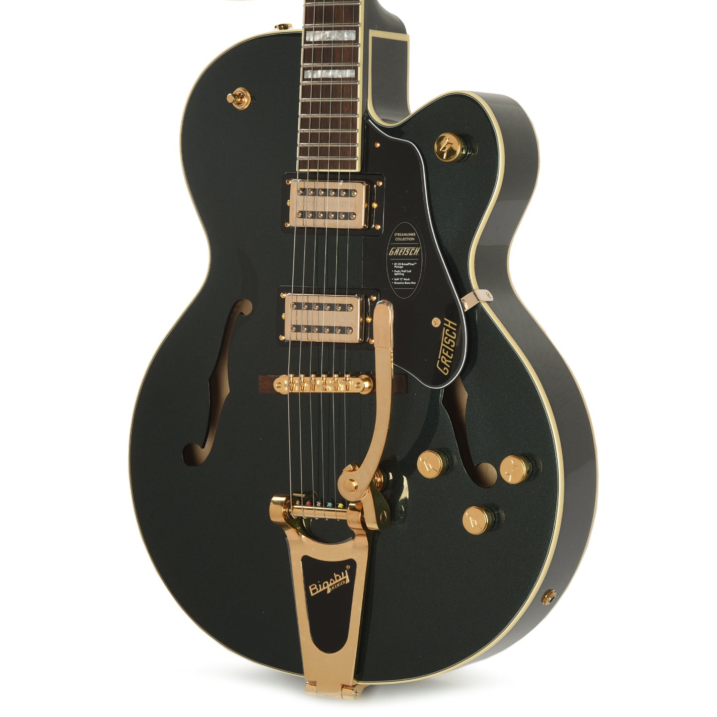 Gretsch Limited Edition G2420TG Streamliner Hollow Body with Bigsby Cadillac Green Electric Guitars / Hollow Body