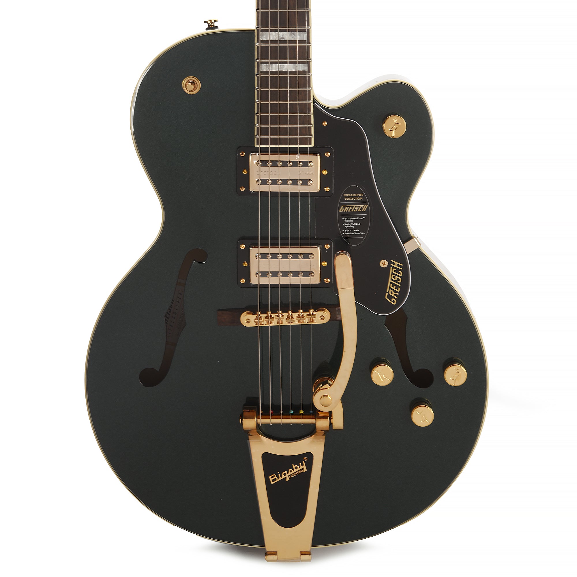 Gretsch Limited Edition G2420TG Streamliner Hollow Body with Bigsby Cadillac Green Electric Guitars / Hollow Body