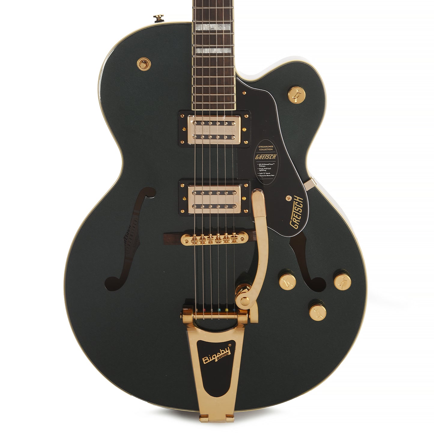 Gretsch Limited Edition G2420TG Streamliner Hollow Body with Bigsby Cadillac Green Electric Guitars / Hollow Body