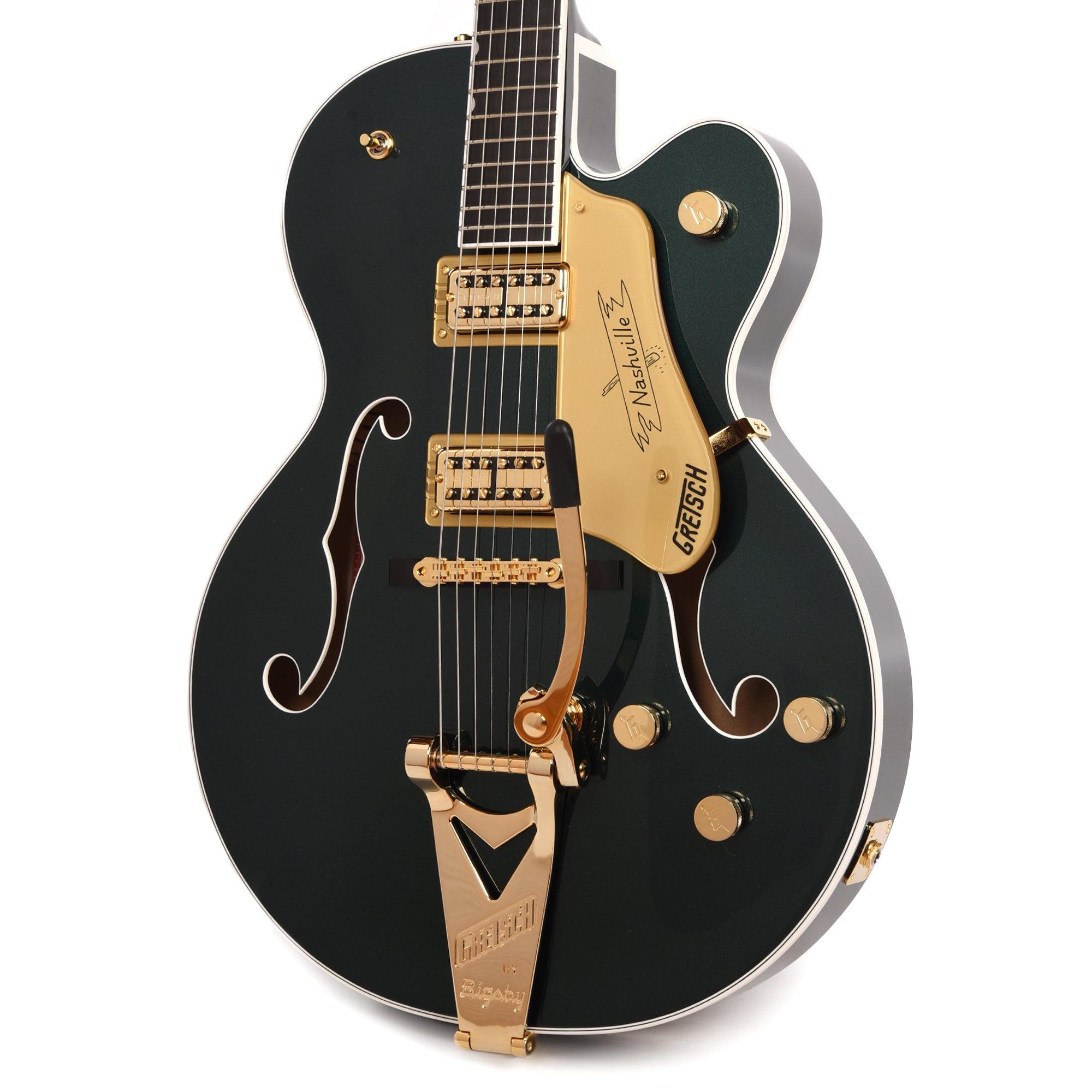 Gretsch Nashville Hollow Body with String-Thru Bigsby Cadillac Green Electric Guitars / Hollow Body