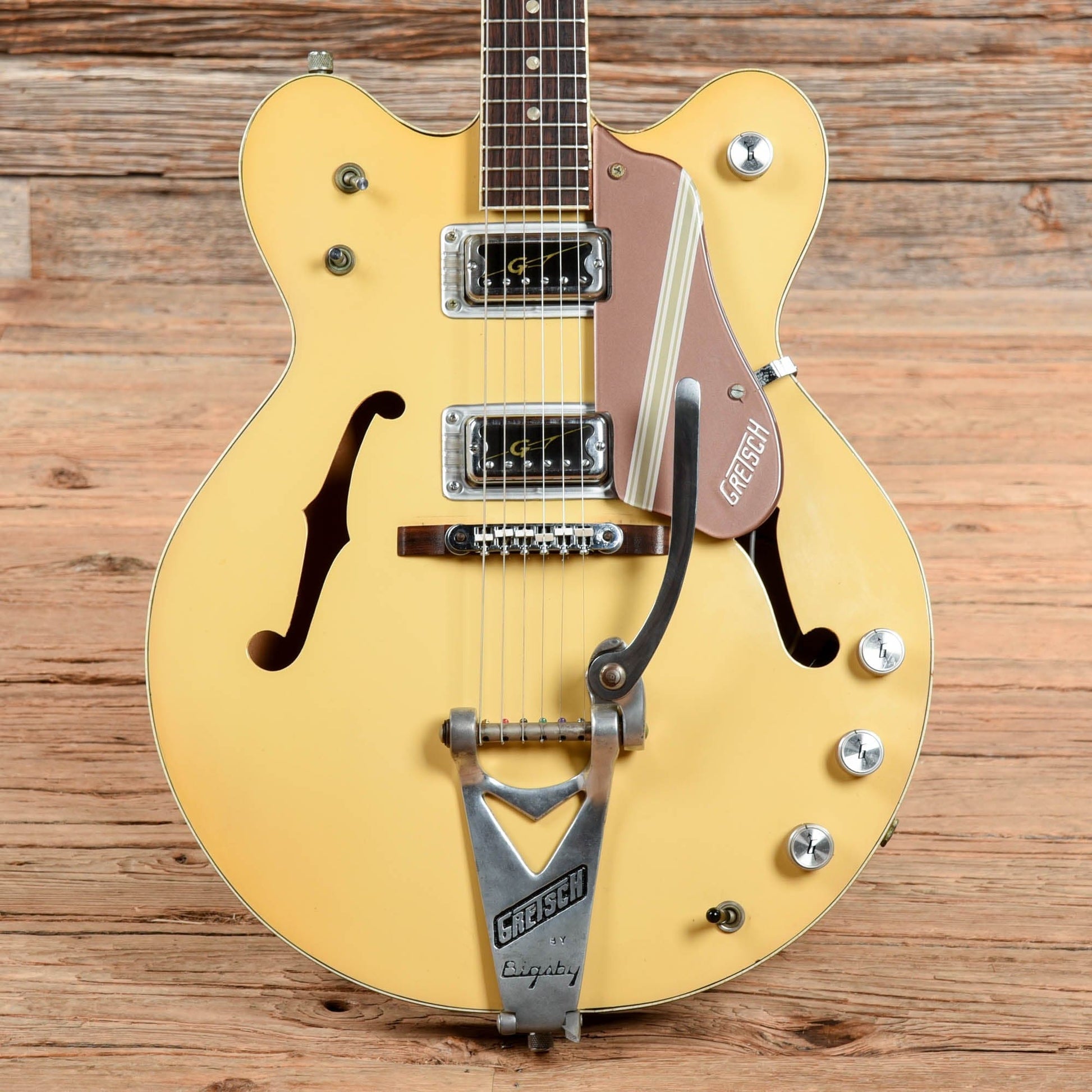 Gretsch Rally Bamboo Yellow 1968 Electric Guitars / Hollow Body