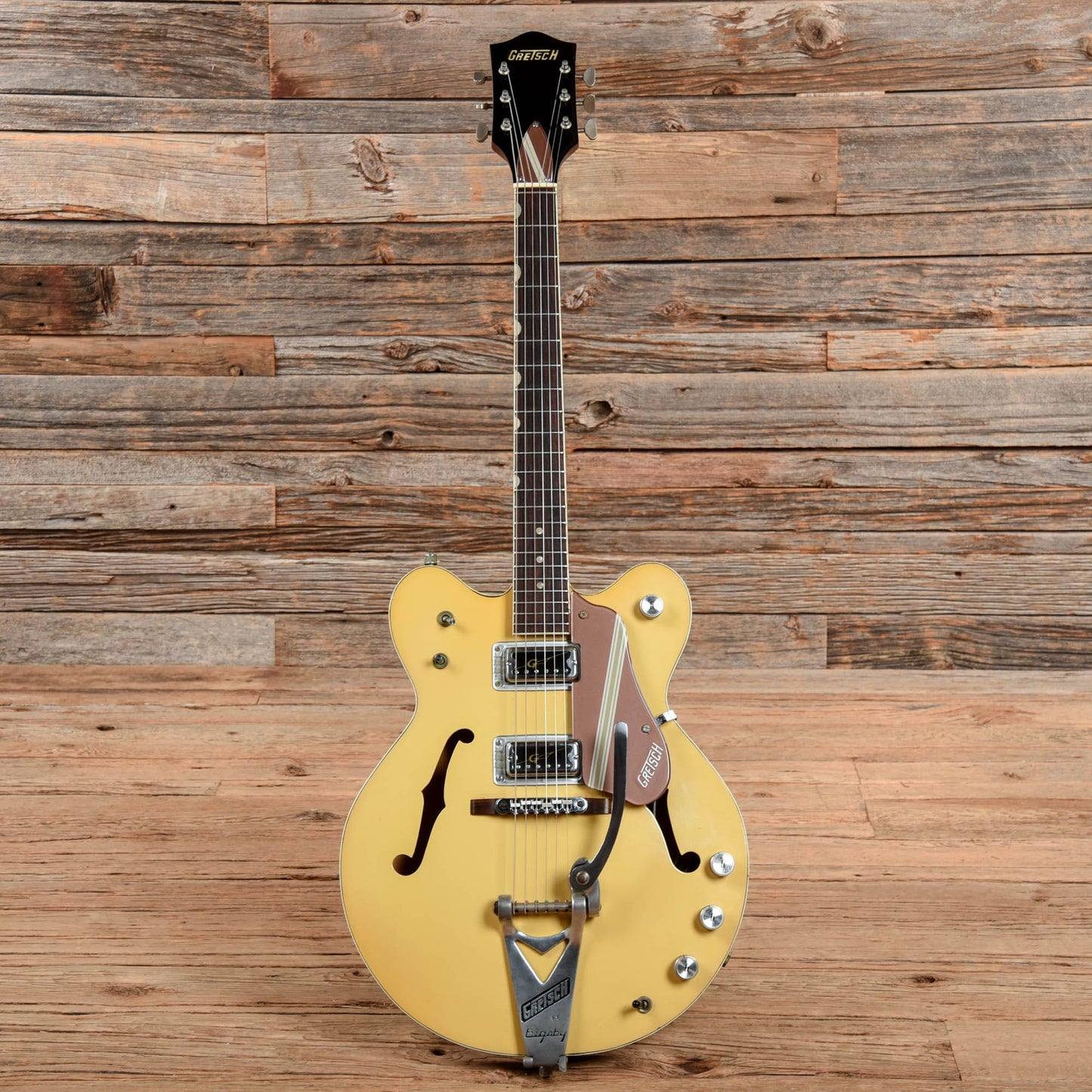 Gretsch Rally Bamboo Yellow 1968 Electric Guitars / Hollow Body
