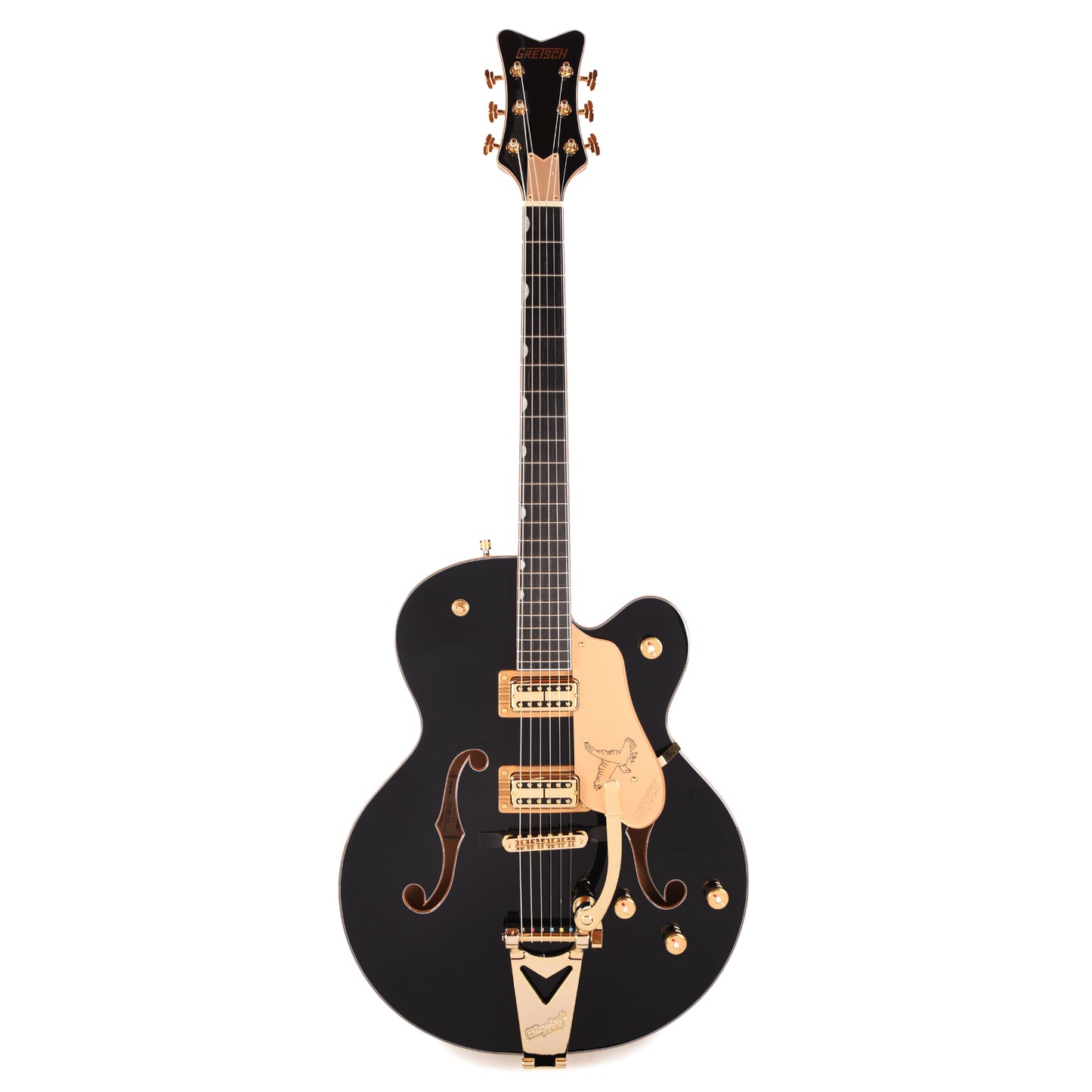 Gretsch Synchromatic Falcon Hollow Body Single-Cut Black w/Bigsby Electric Guitars / Hollow Body