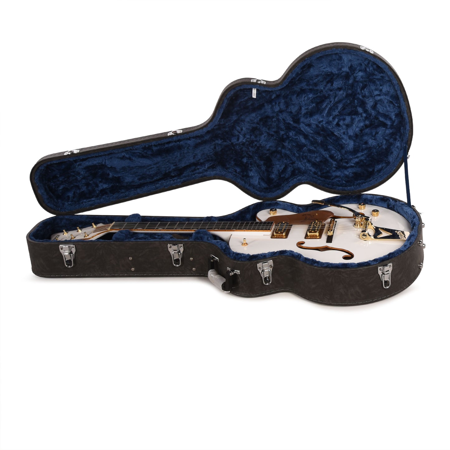 Gretsch Synchromatic Falcon Hollow Body Single-Cut Snowcrest White w/Bigsby Electric Guitars / Hollow Body