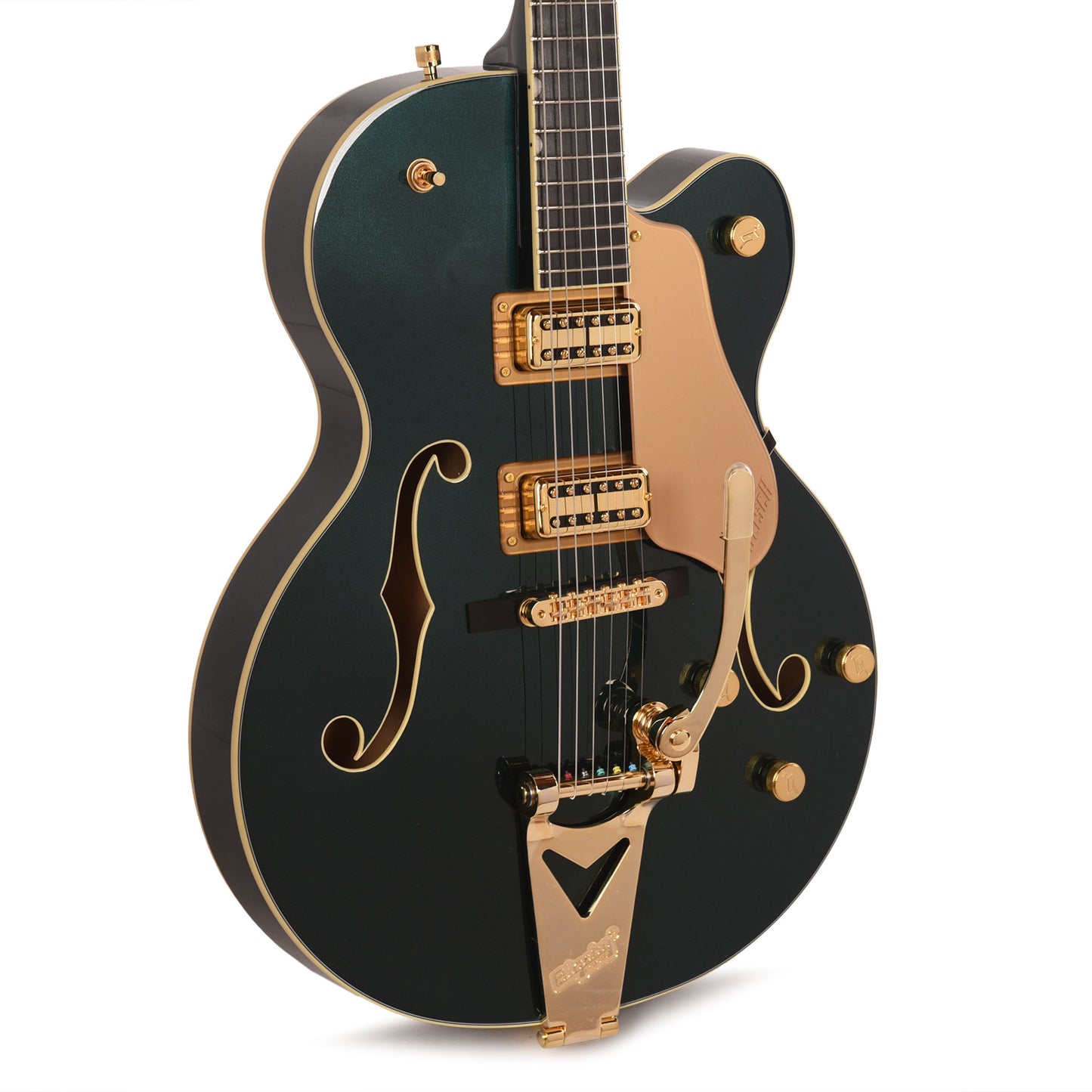 Gretsch Synchromatic Nashville Hollow Body Single-Cut Cadillac Green w/Bigsby Electric Guitars / Hollow Body
