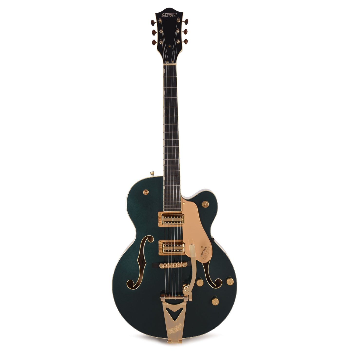 Gretsch Synchromatic Nashville Hollow Body Single-Cut Cadillac Green w/Bigsby Electric Guitars / Hollow Body