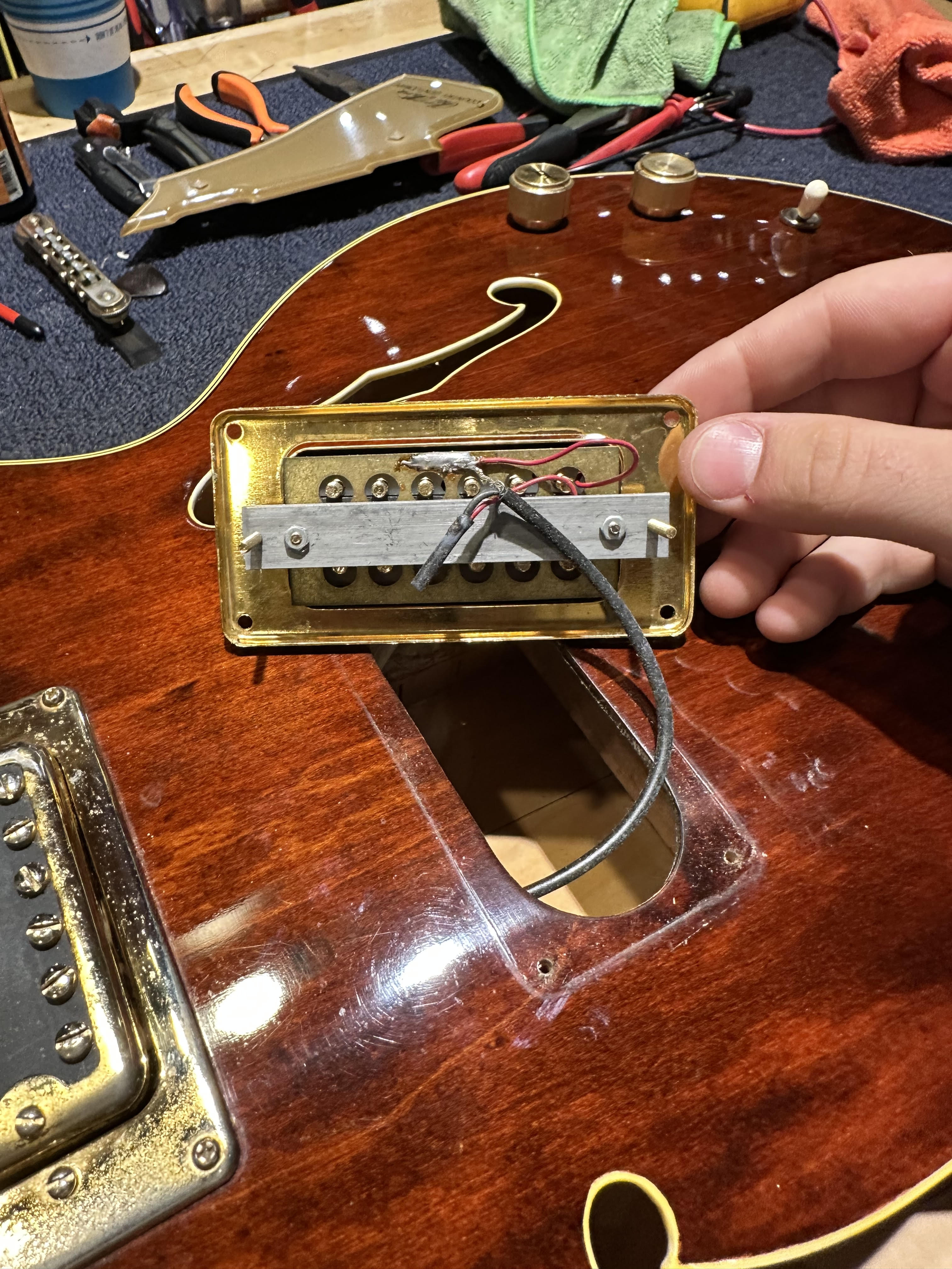 Gretsch 7670 Country Genteman Walnut 1973 Electric Guitars / Semi-Hollow