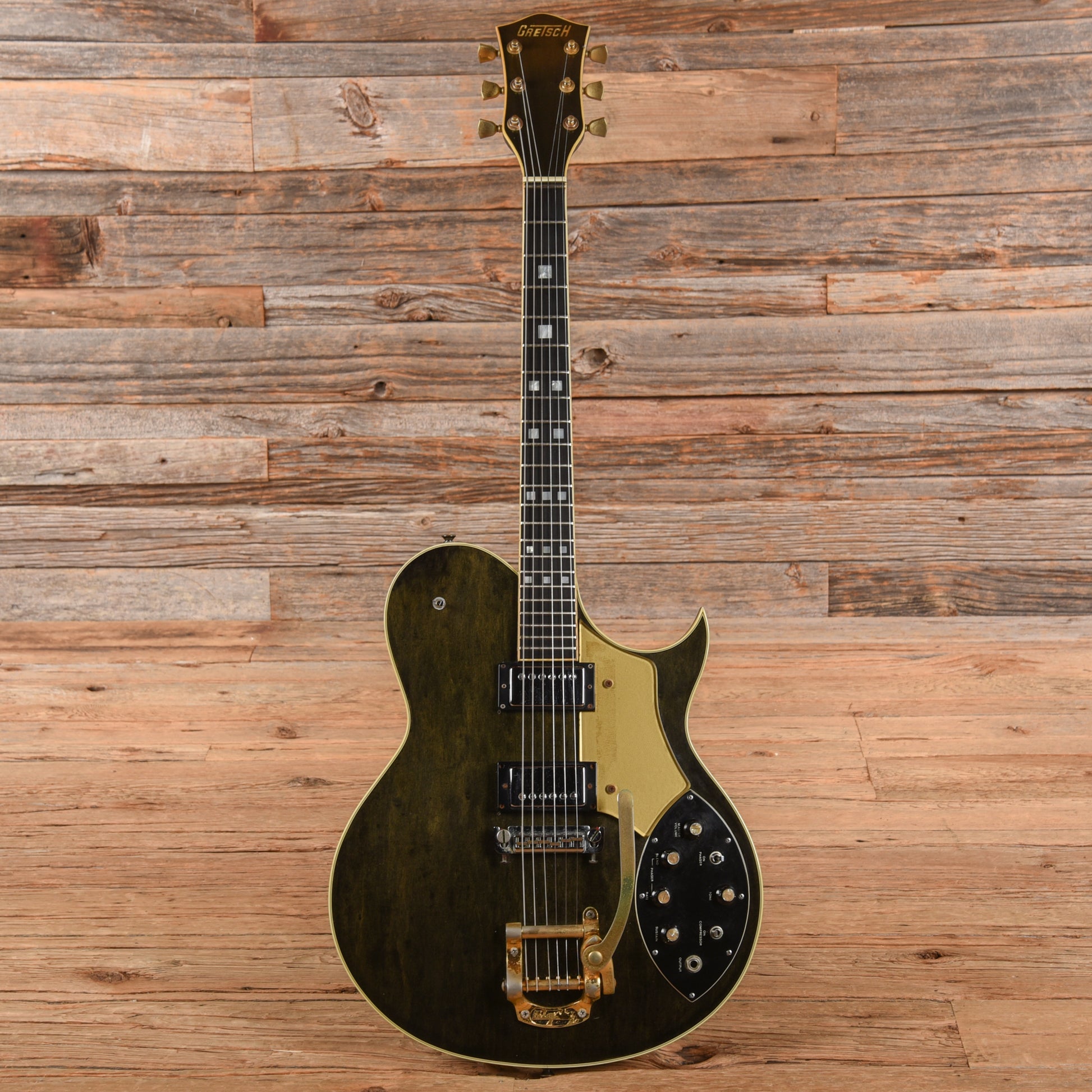 Gretsch 7681 Atkins Super Axe Ebony Stain 1979 Electric Guitars / Semi-Hollow