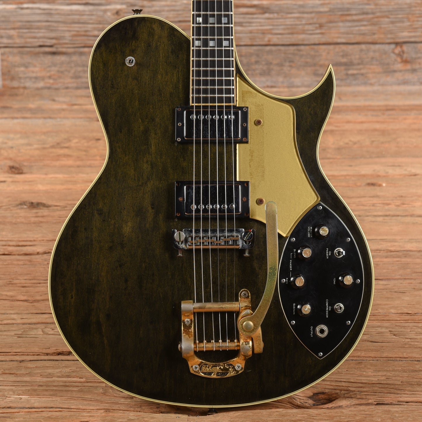 Gretsch 7681 Atkins Super Axe Ebony Stain 1979 Electric Guitars / Semi-Hollow