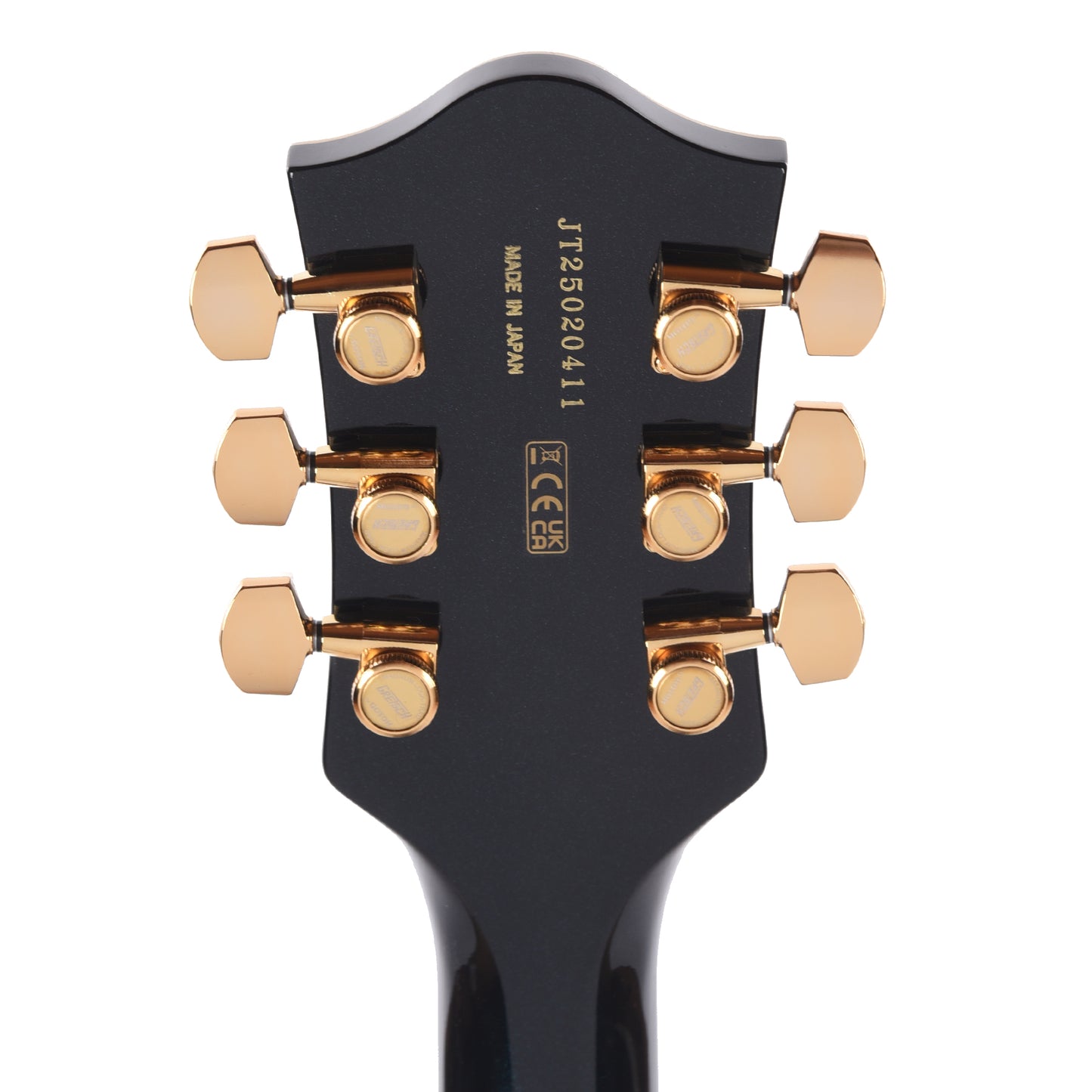Gretsch Broadkaster Jr. LX Center Block with String-Thru Bigsby and Gold Hardware Midnight Sapphire Electric Guitars / Semi-Hollow
