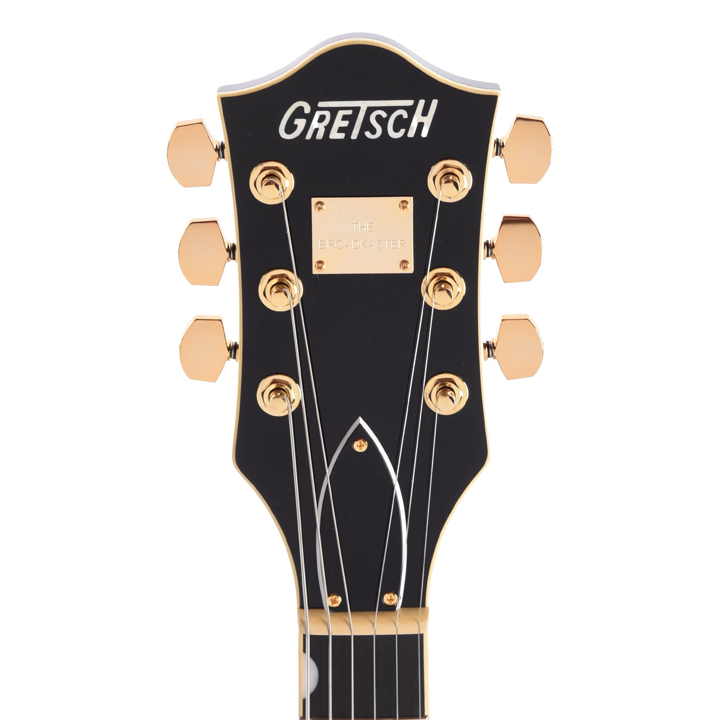Gretsch Broadkaster Jr. LX Center Block with String-Thru Bigsby and Gold Hardware Midnight Sapphire Electric Guitars / Semi-Hollow