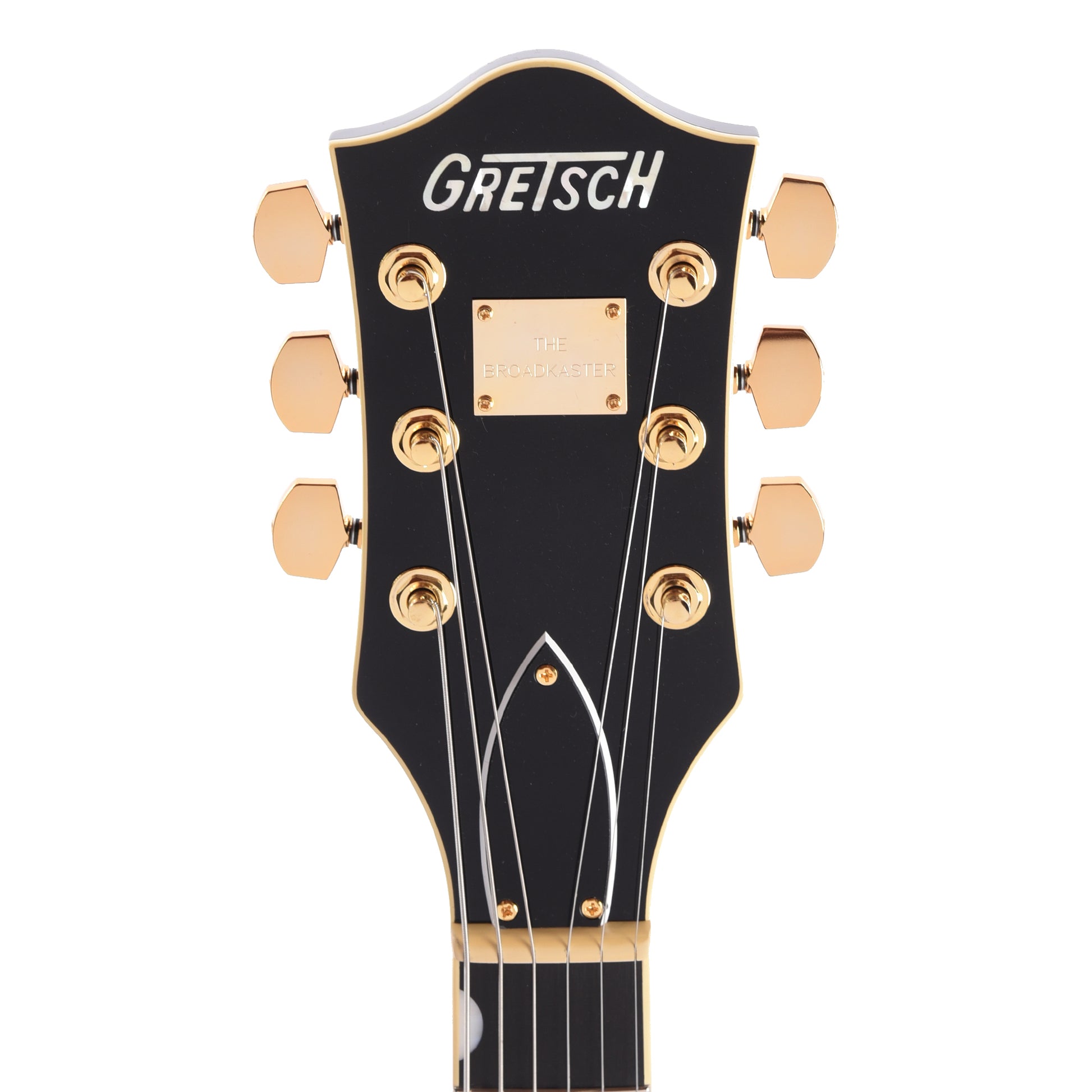 Gretsch Broadkaster Jr. LX Center Block with String-Thru Bigsby and Gold Hardware Midnight Sapphire Electric Guitars / Semi-Hollow
