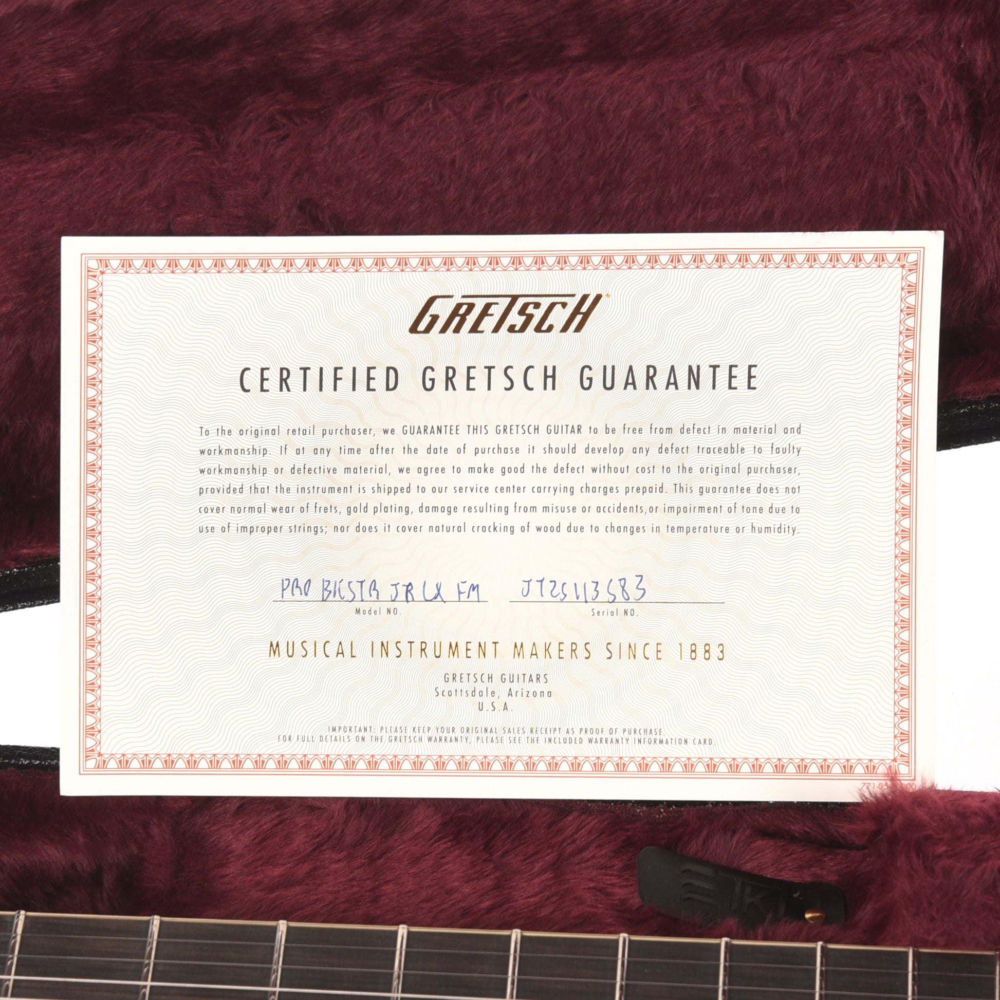 Gretsch Broadkaster Jr. LX Figured Center Block Caramel Dawn Gold Hardware w/String-Thru Bigsby Electric Guitars / Semi-Hollow