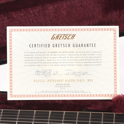 Gretsch Broadkaster LX Figured Center Block Bourbon Stain Gold Hardware w/String-Thru Bigsby Electric Guitars / Semi-Hollow