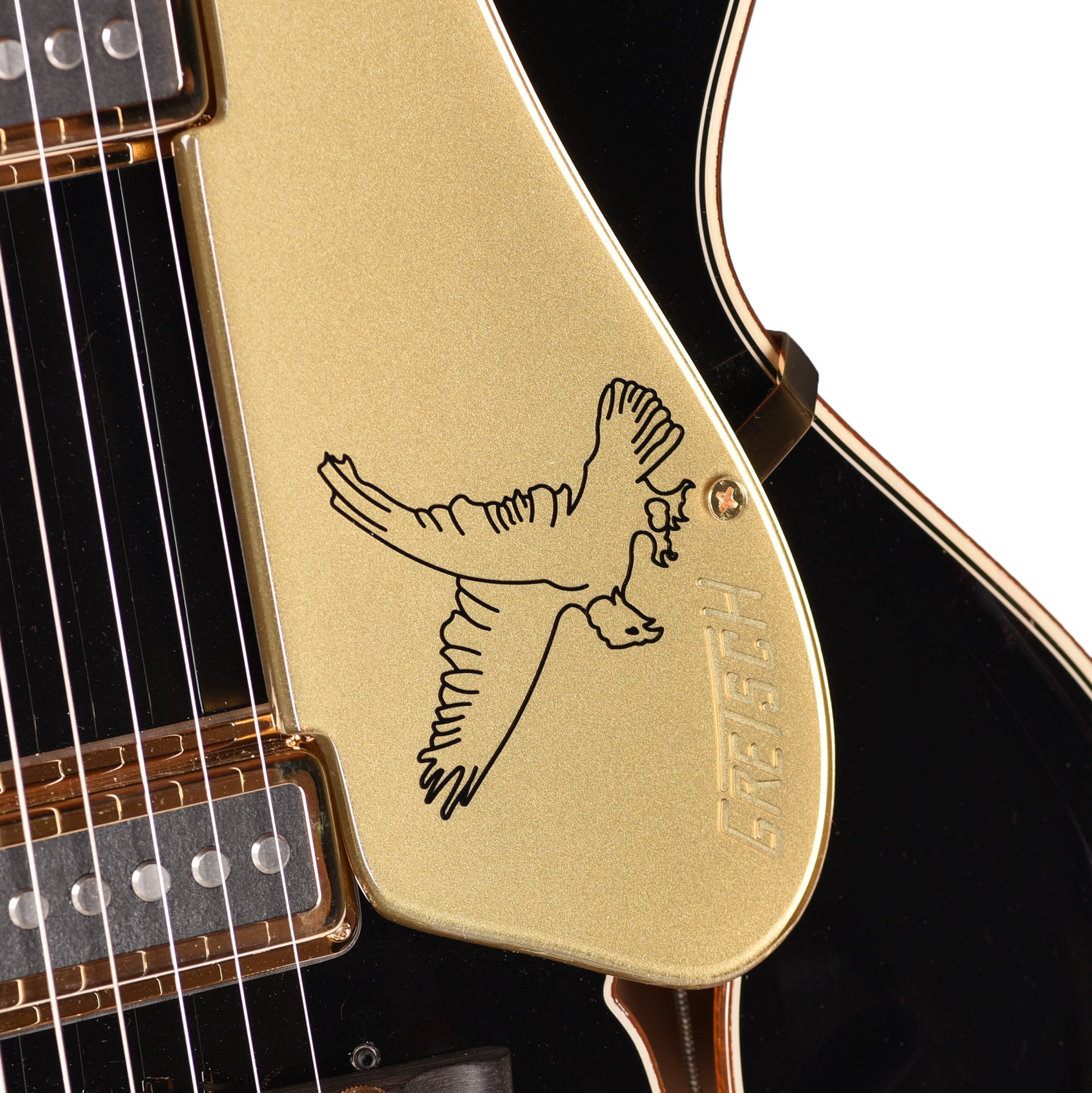 Gretsch Custom Shop G6136-55 Black Falcon NOS Aged Black Master Built by Chad Henrichsen Electric Guitars / Semi-Hollow