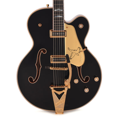 Gretsch Custom Shop G6136-55 Black Falcon NOS Aged Black Master Built by Chad Henrichsen Electric Guitars / Semi-Hollow