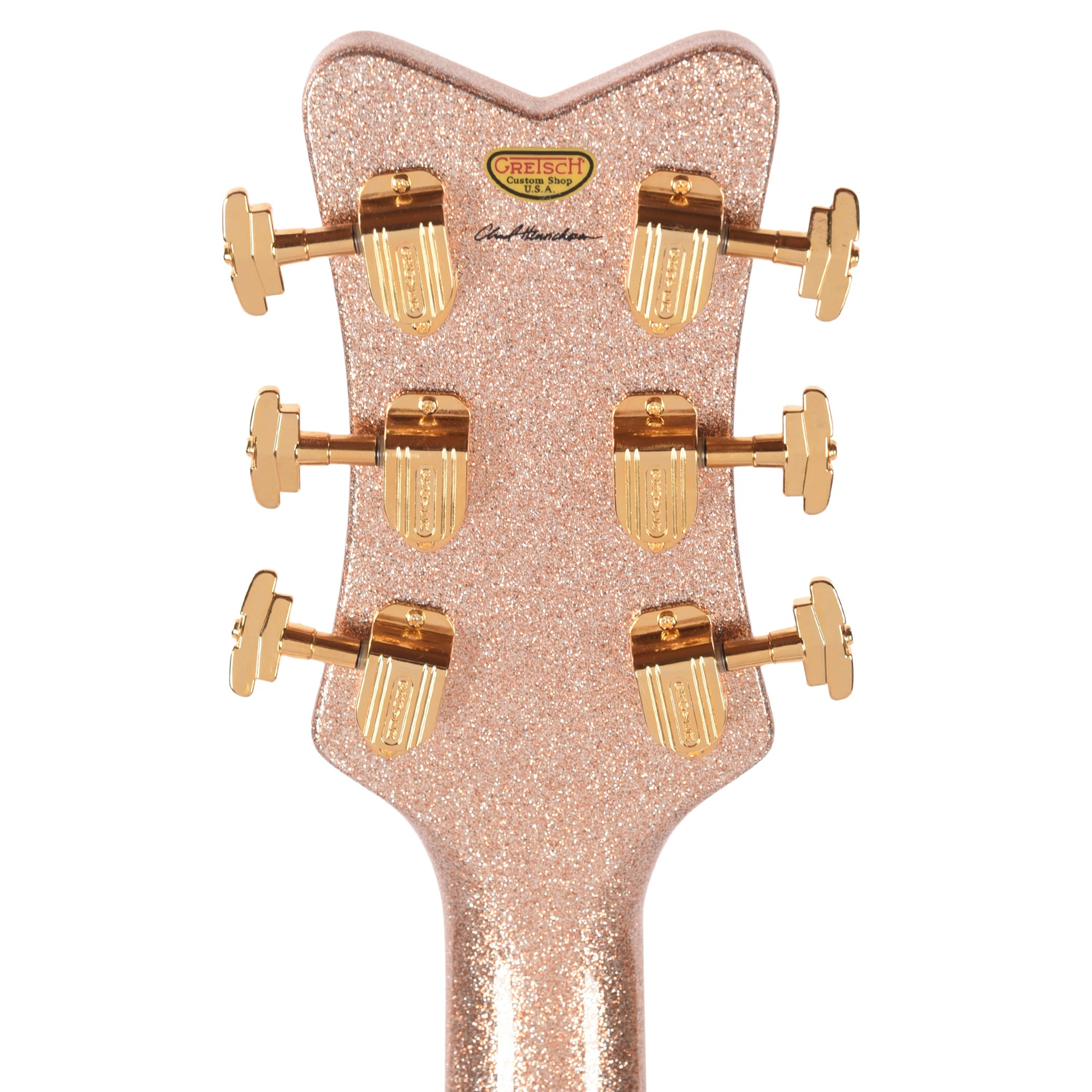 Gretsch Custom Shop G6136-55 Falcon NOS Aged Champagne Sparkle Master Built by Chad Henrichsen Electric Guitars / Semi-Hollow