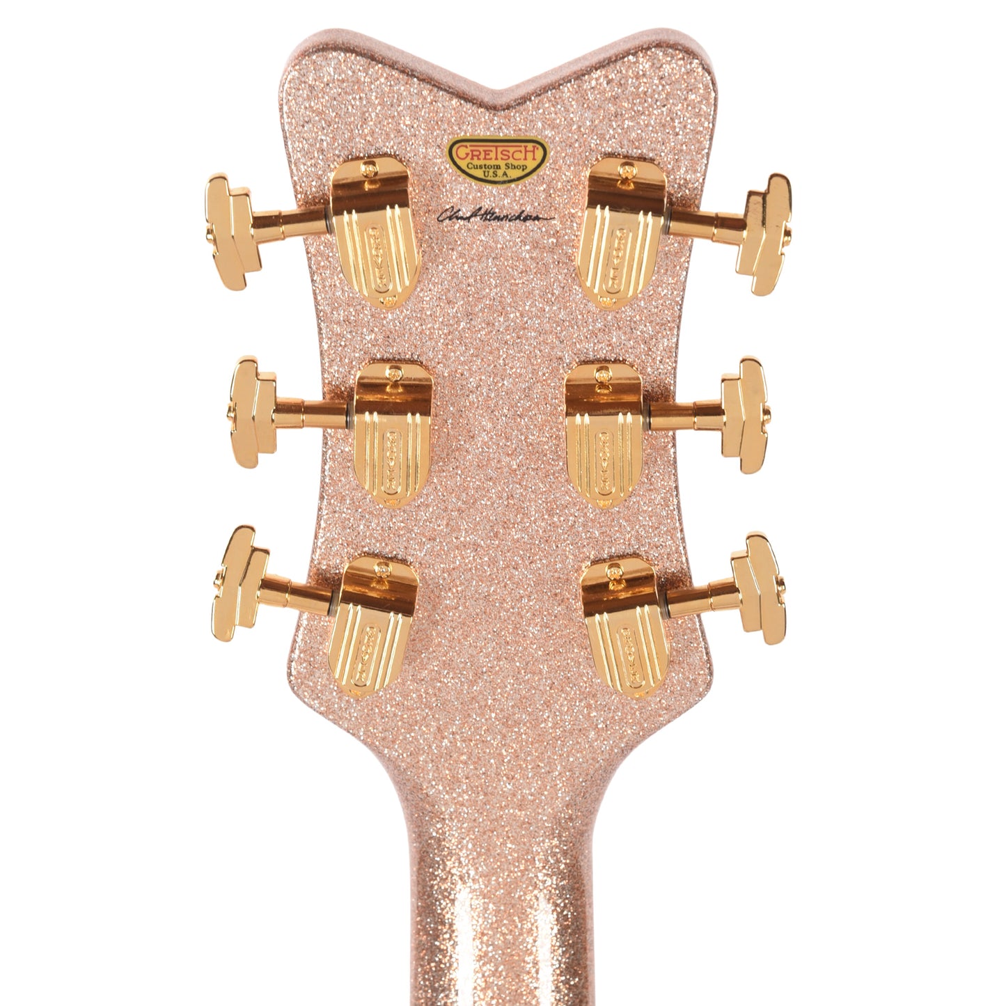 Gretsch Custom Shop G6136-55 Falcon NOS Aged Champagne Sparkle Master Built by Chad Henrichsen Electric Guitars / Semi-Hollow